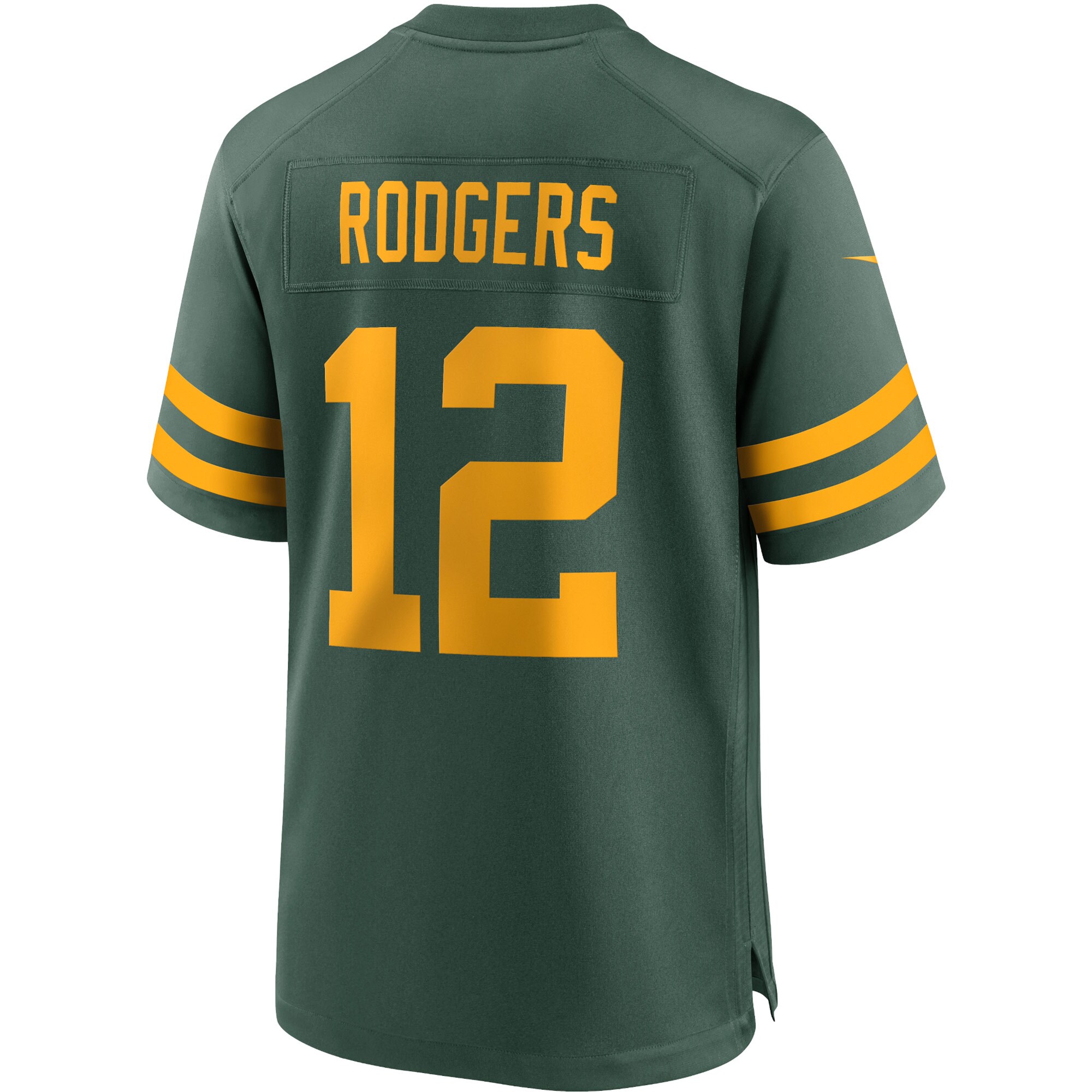 Green Bay Packers Aaron Rodgers Green Alternate Game Player Jersey for Youth Women Men - Friend Lounge Store - Shop for All Things Jerseys Sports - PersonalJerseys