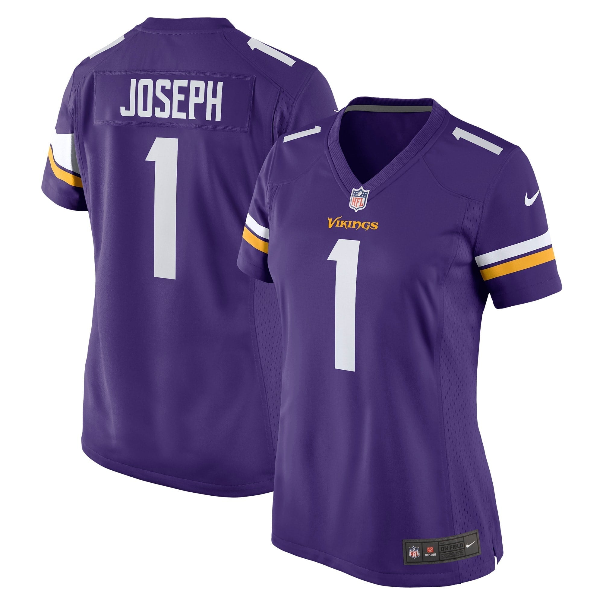 Women's Nike Greg Joseph Purple Minnesota Vikings Game Jersey - PersonalJerseys