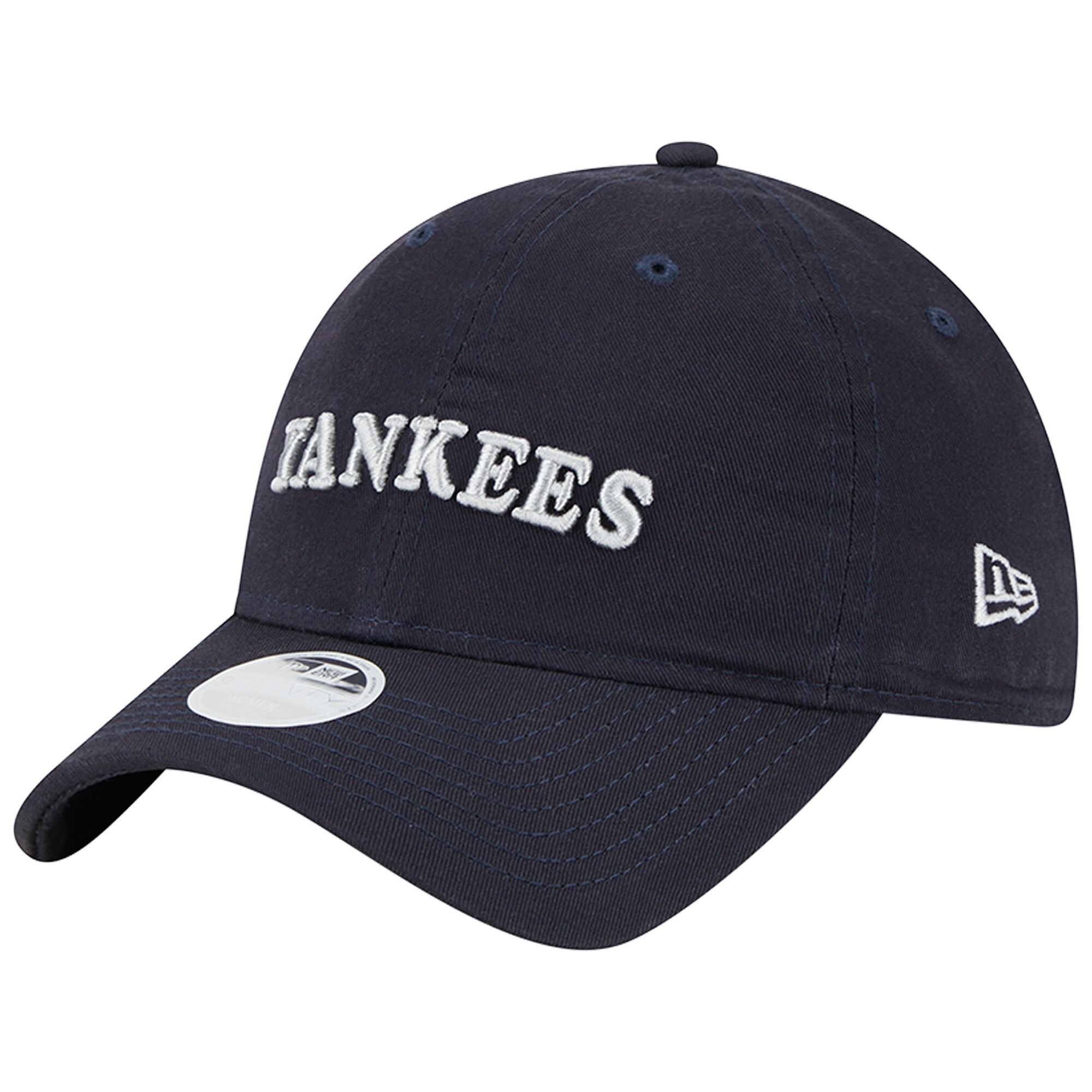New York Yankees New Era Women's Shoutout 9TWENTY Adjustable Hat - Navy - PersonalJerseys