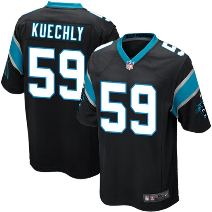 Luke Kuechly Carolina Panthers Team Game Jersey - Black - Friend Lounge Store - Shop for All Things Jerseys Sports - PersonalJerseys