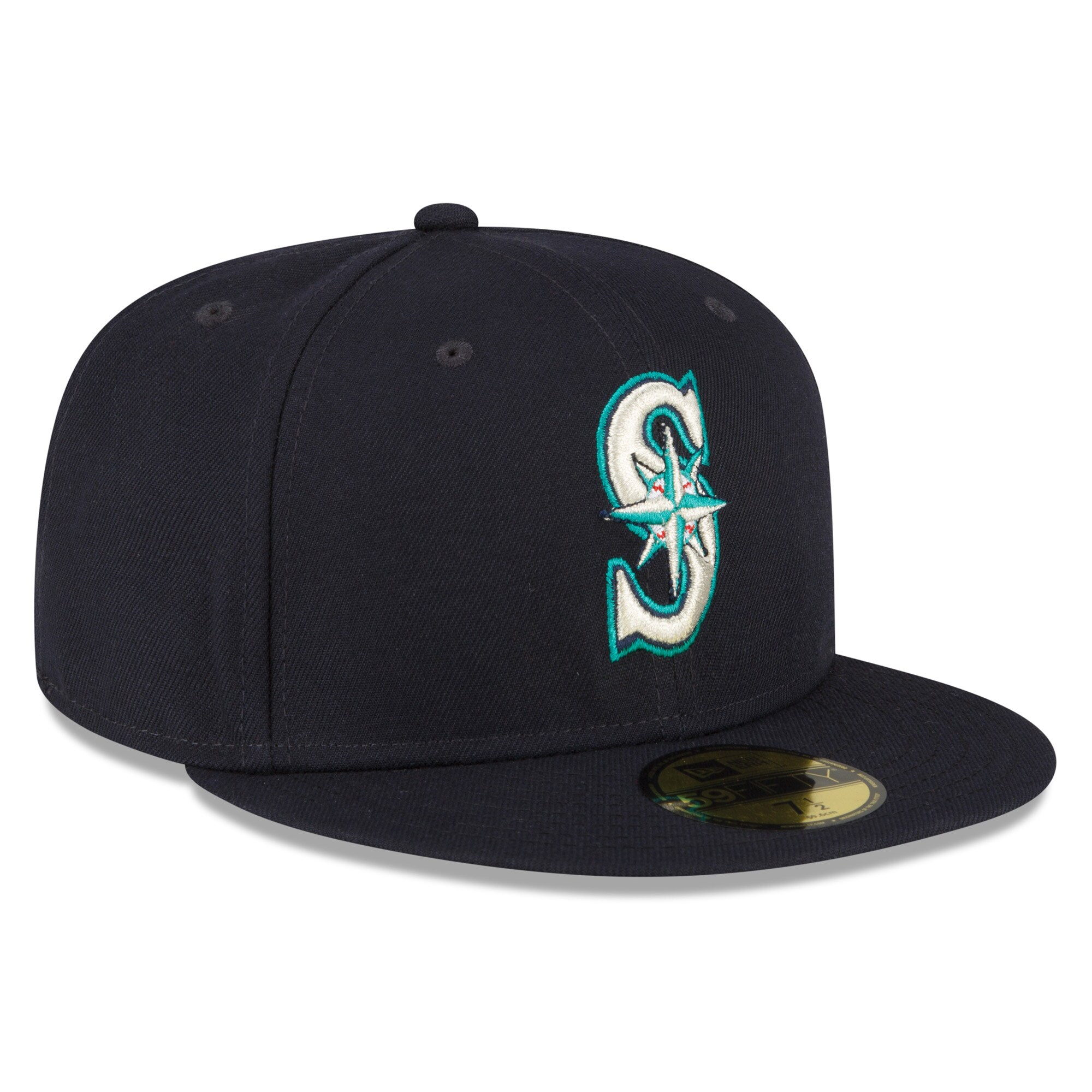 Seattle Mariners New Era Authentic Collection Replica 59FIFTY Fitted Hat - Navy - PersonalJerseys