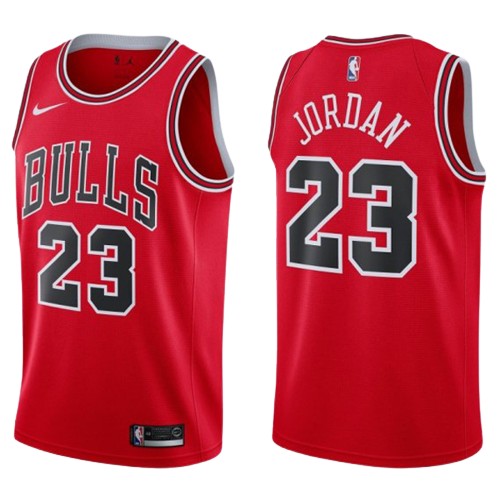 Youth Chicago Bulls Michael Jordan Icon Edition Jersey - Red - PersonalJerseys