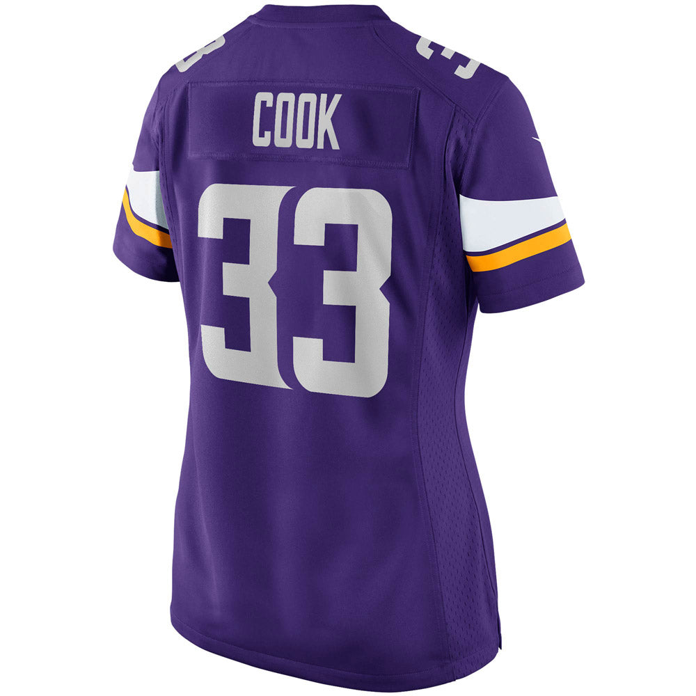 Women's Minnesota Vikings Dalvin Cook Player Game Jersey Purple - Sports Wear Jersey - PersonalJerseys