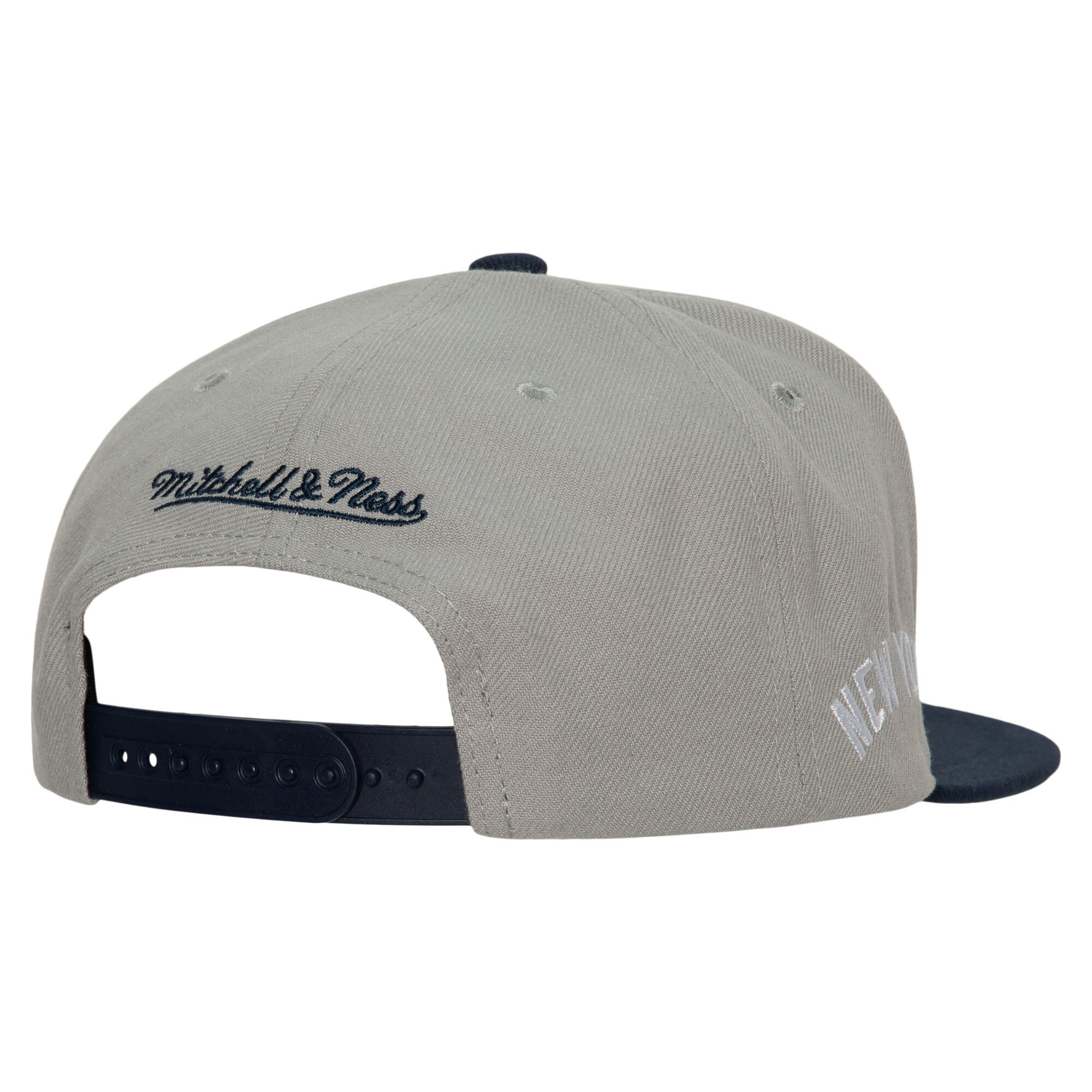 New York Yankees Mitchell & Ness Cooperstown Collection Away Snapback Hat - Gray - PersonalJerseys