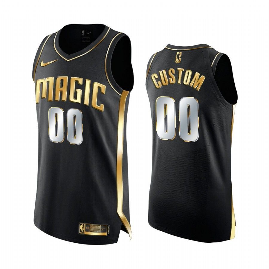 Custom Orlando Magic 2020-21 Black Golden Edition Jersey Limited - Friend Lounge Store - Shop for All Things Jerseys Sports - PersonalJerseys