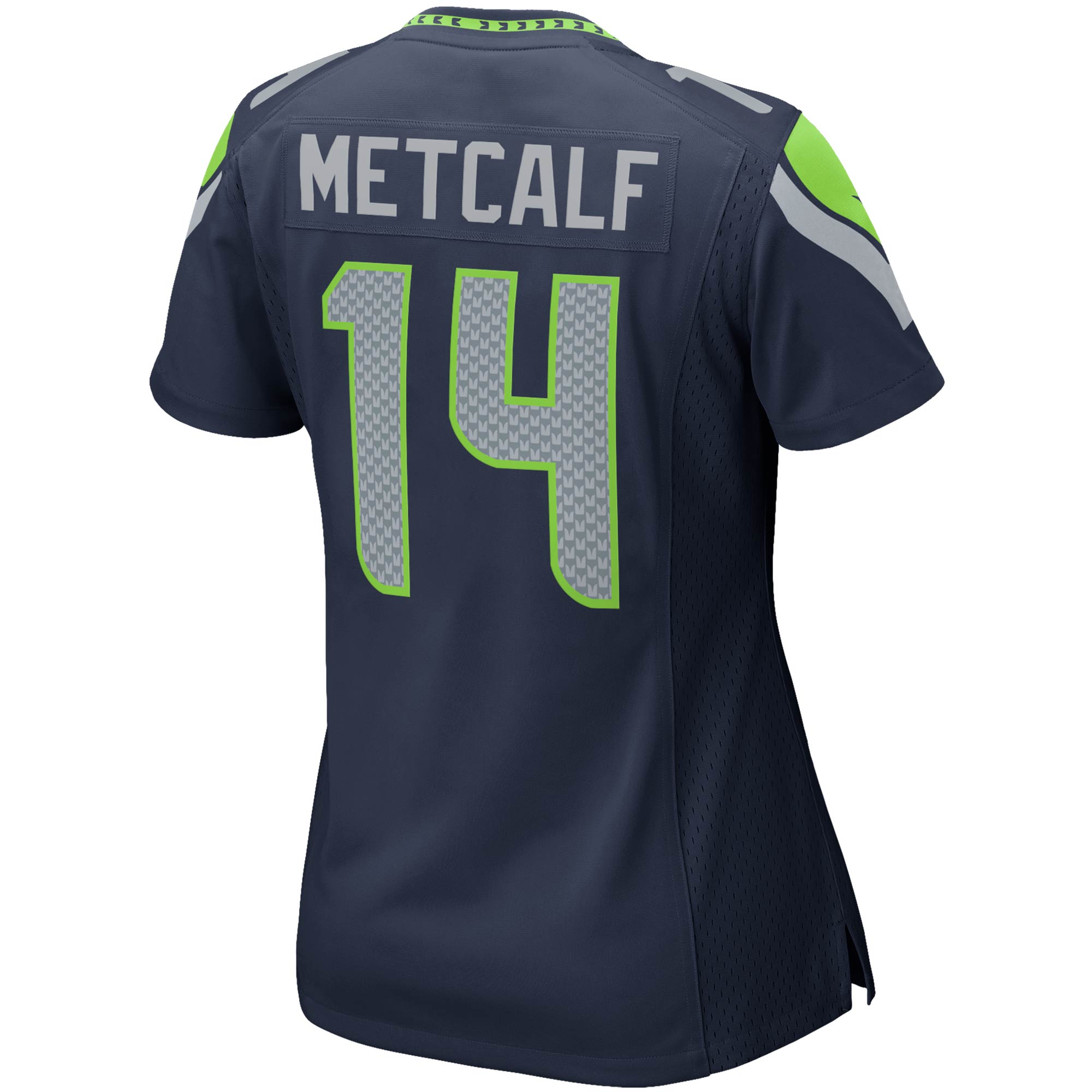 Women's Nike DK Metcalf College Navy Seattle Seahawks Game Player Jersey - PersonalJerseys