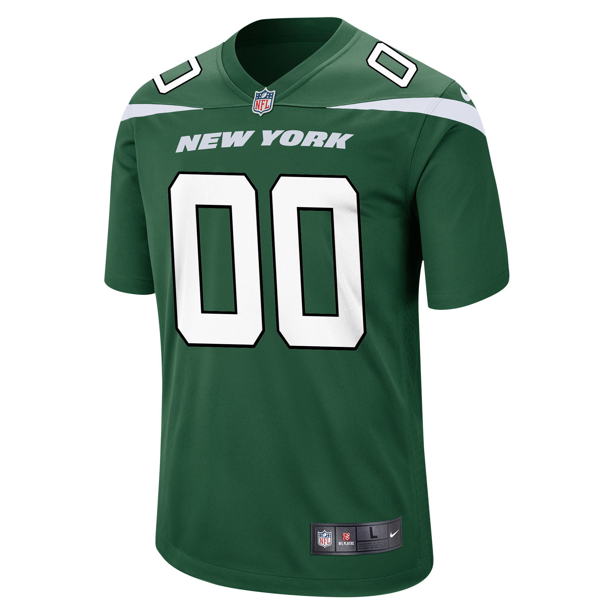 New York Jets Nike Youth Custom Game Jersey - Gotham Green - PersonalJerseys