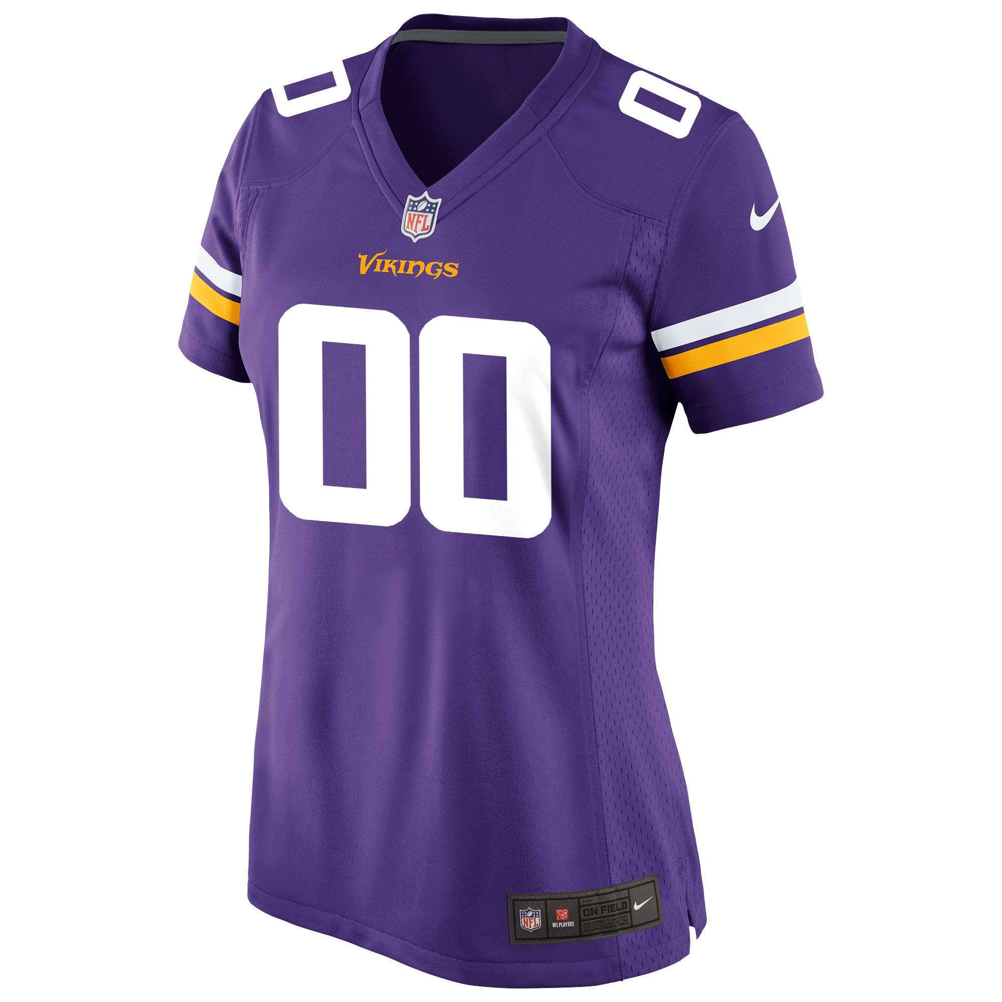 Minnesota Vikings Nike Women's Custom Game Jersey - Purple - PersonalJerseys