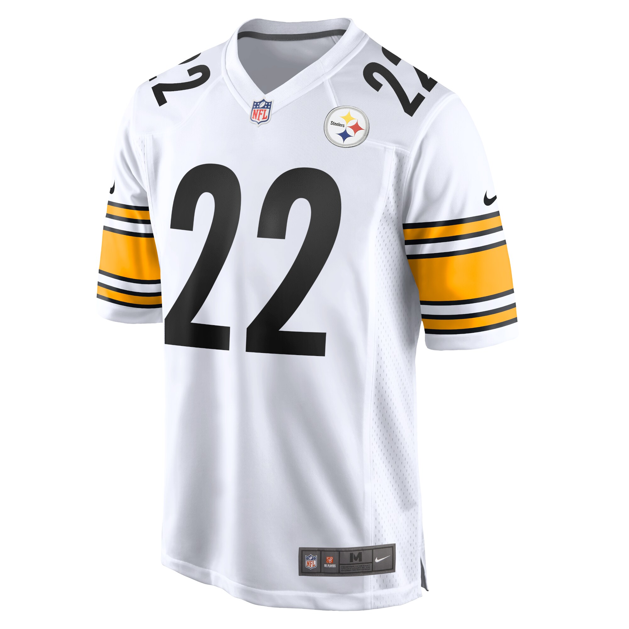 Pittsburgh Steelers Najee Harris White Game Jersey for Youth Women Men - Friend Lounge Store - Shop for All Things Jerseys Sports - PersonalJerseys