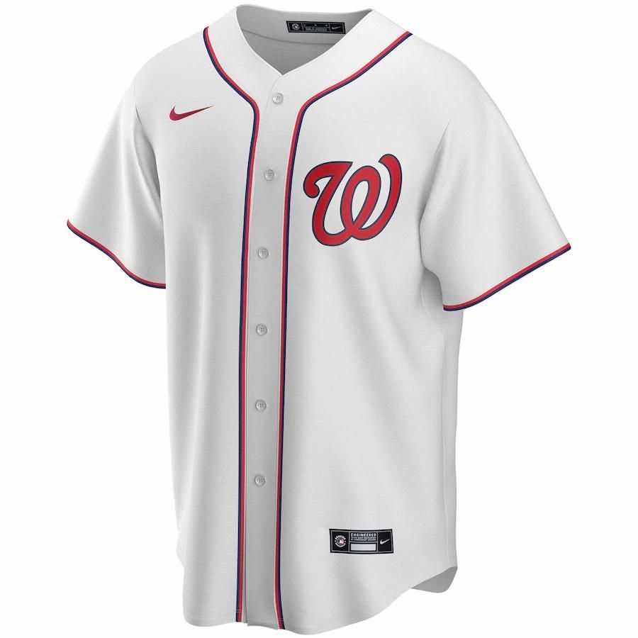 Washington Nationals Home 2020 Custom Jersey – White - Friend Lounge Store - Shop for All Things Jerseys Sports - PersonalJerseys