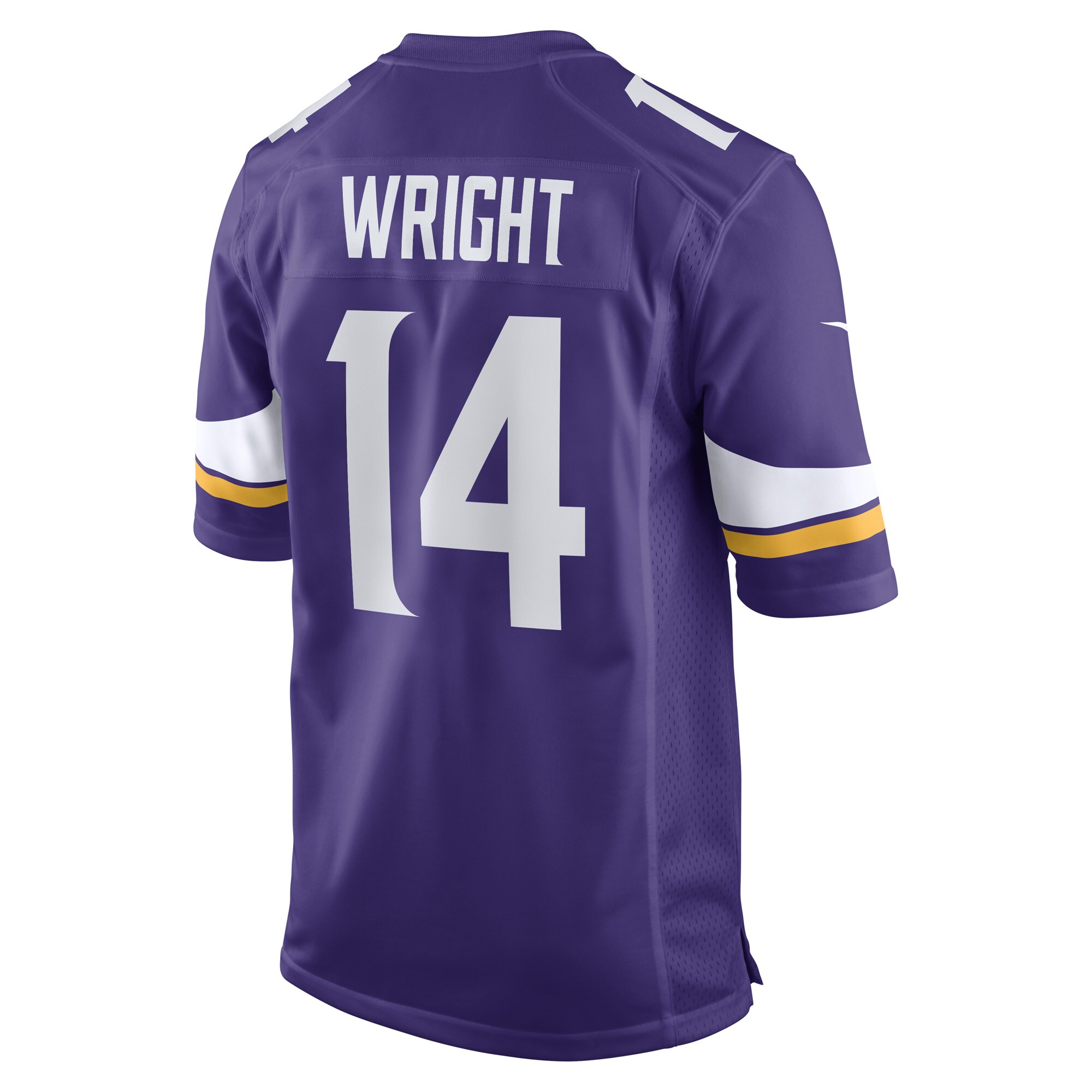 Minnesota Vikings Ryan Wright Purple Game Player Jersey for Youth Women Men - Friend Lounge Store - Shop for All Things Jerseys Sports - PersonalJerseys