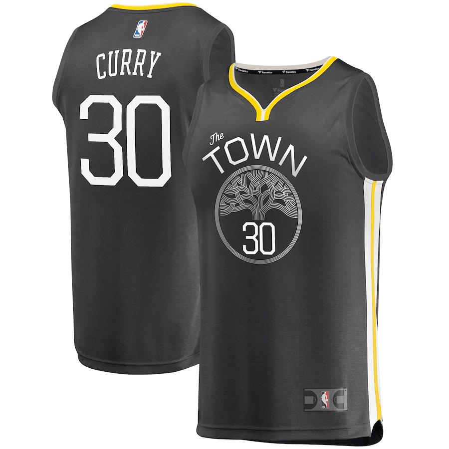 Stephen Curry Golden State Warriors Branded Fast Break Player Jersey Charcoal - Statement Edition - Friend Lounge Store - Shop for All Things Jerseys Sports - PersonalJerseys
