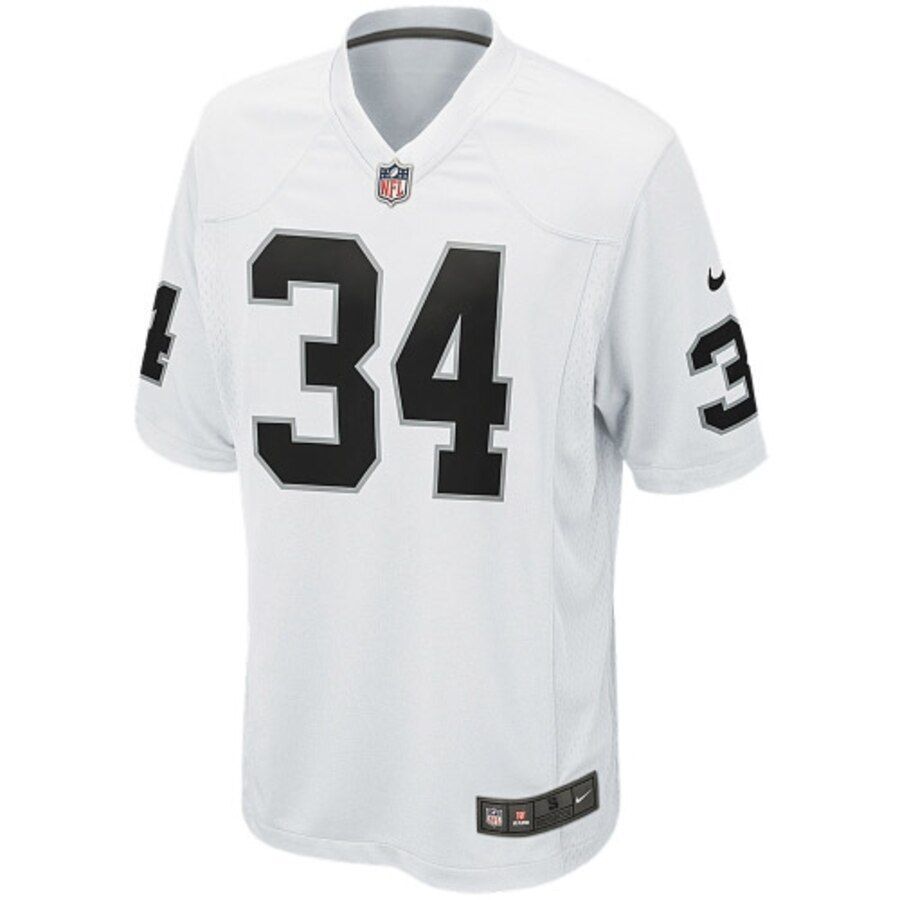 Bo Jackson Las Vegas Raiders Retired Player Game Jersey - White - Friend Lounge Store - Shop for All Things Jerseys Sports - PersonalJerseys
