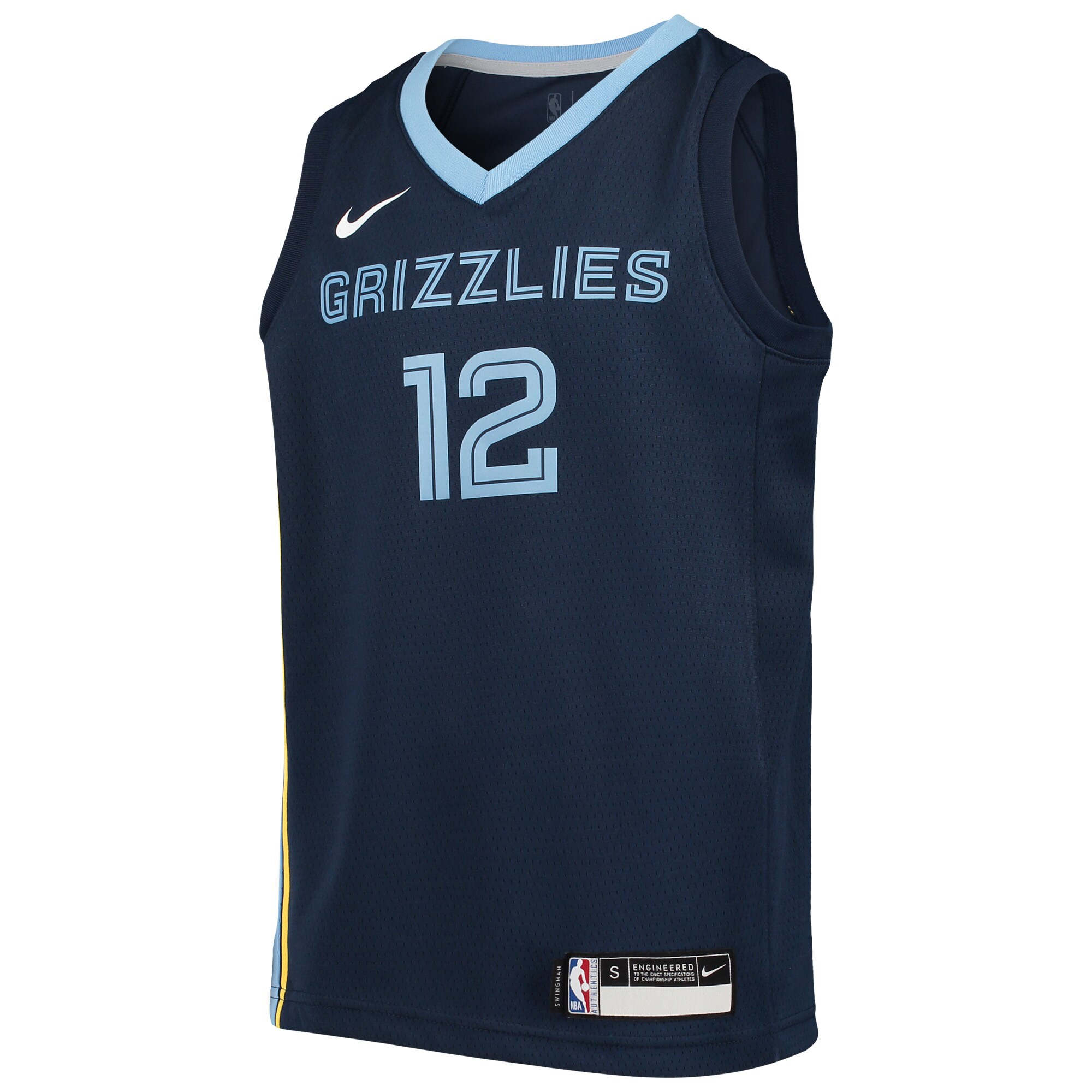 Ja Morant Memphis Grizzlies Nike Youth Team Swingman Jersey - Blue - PersonalJerseys