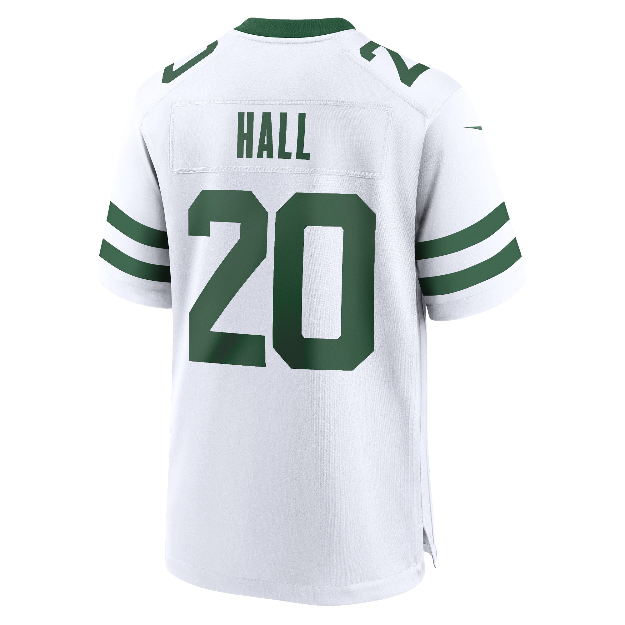 Men's Nike Breece Hall White New York Jets Legacy Player Game Jersey - PersonalJerseys