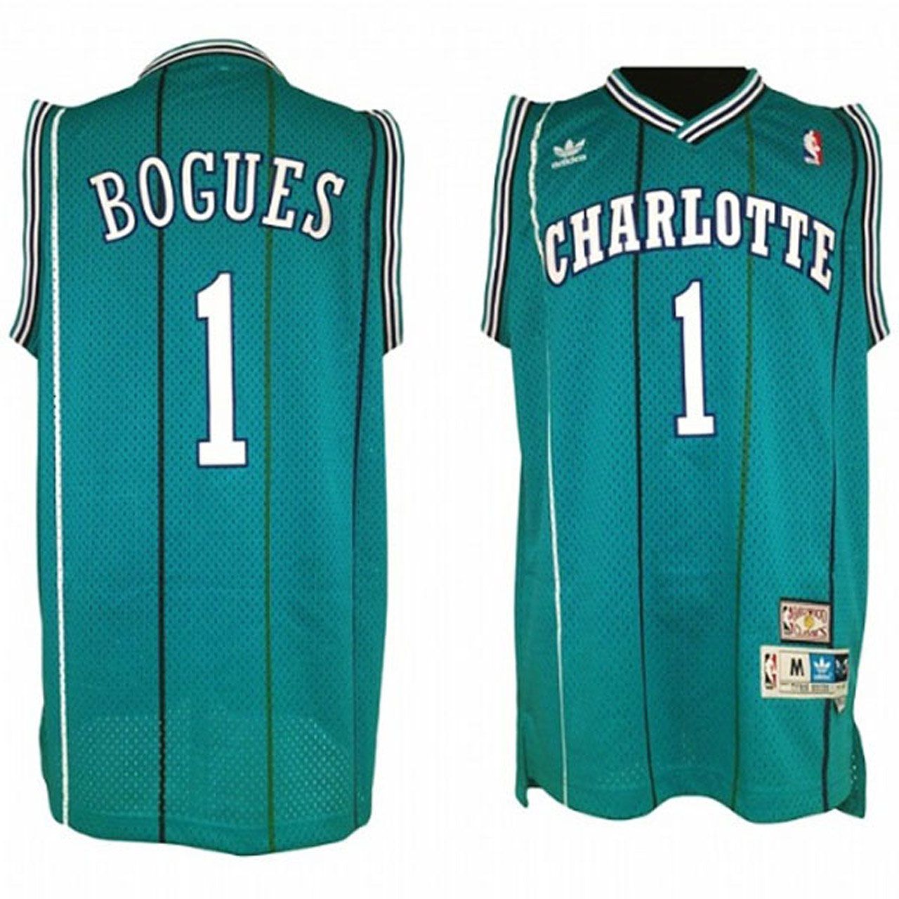 Male Muggsy Bogues Charlotte Hornets #1 Hardwood Classics Jersey - Friend Lounge Store - Shop for All Things Jerseys Sports - PersonalJerseys