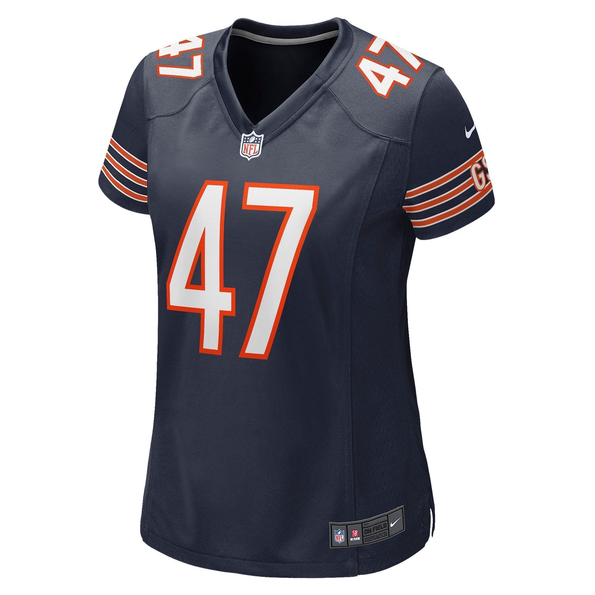 Women's Nike A.J. Klein Navy Chicago Bears Game Player Jersey - PersonalJerseys
