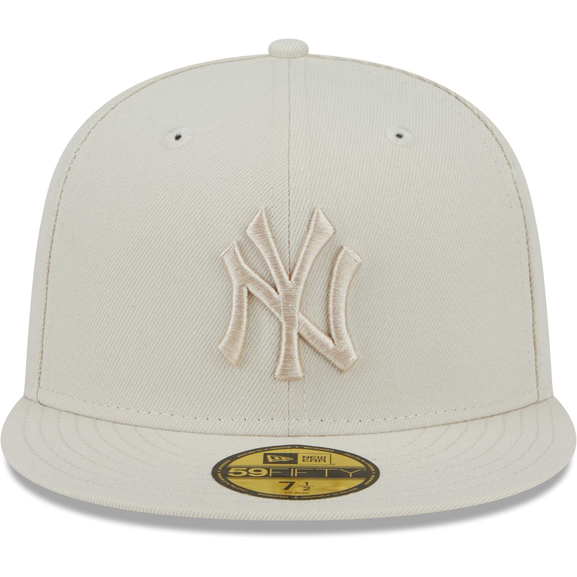New York Yankees New Era Tonal 59FIFTY Fitted Hat - Khaki - PersonalJerseys