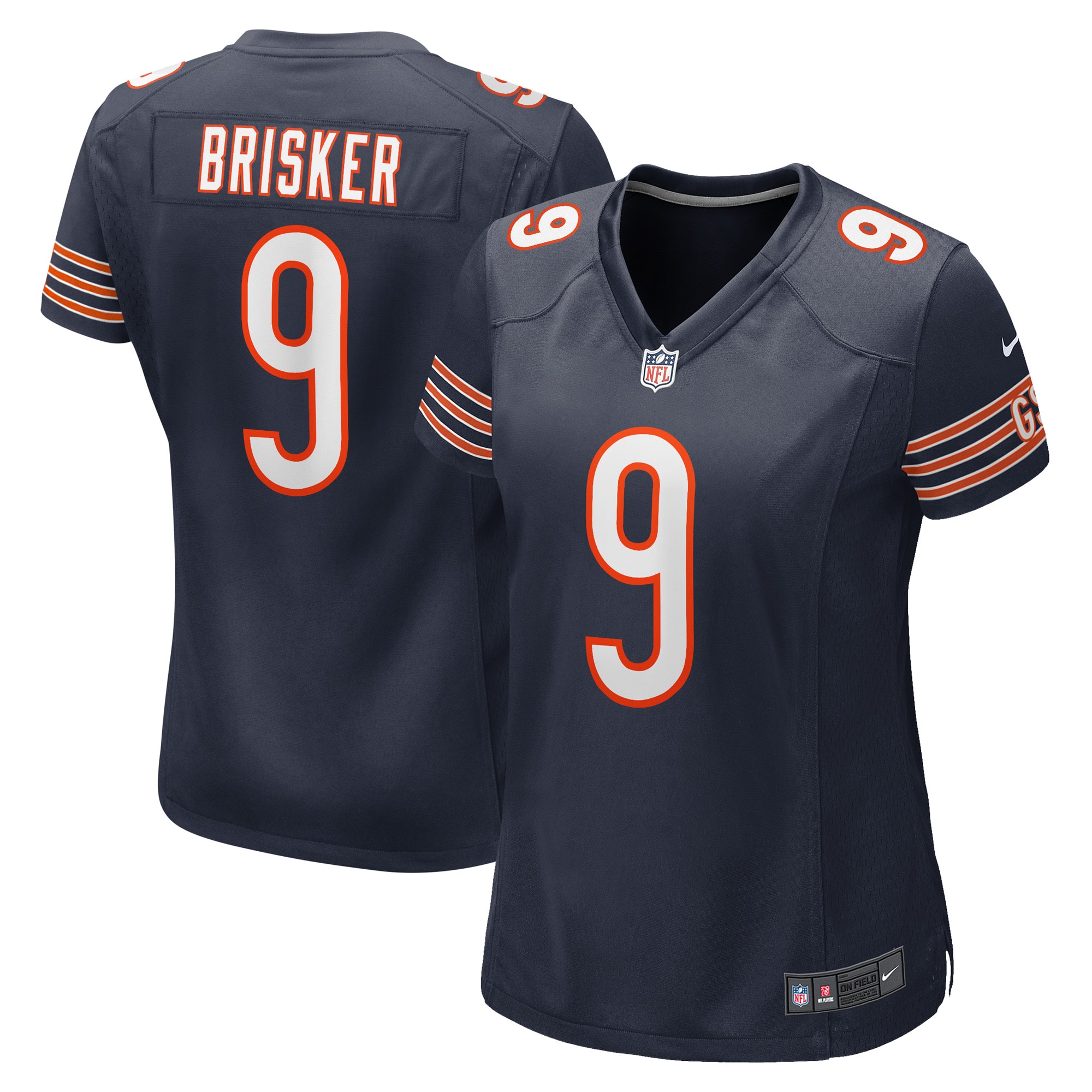 Jaquan Brisker Chicago Bears Nike Women's Game Player Jersey - Navy - PersonalJerseys
