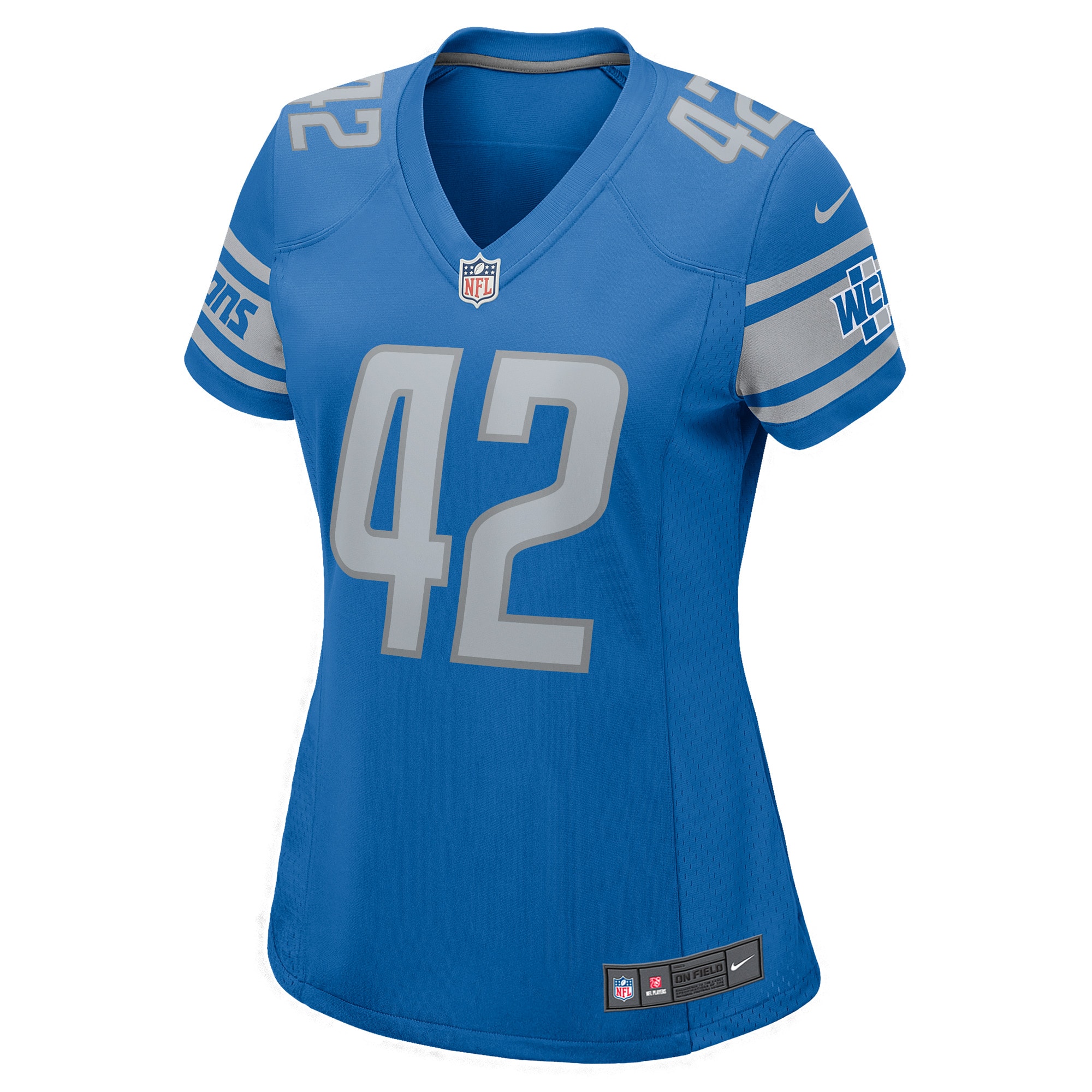 Detroit Lions Justin Jackson Blue Player Game Jersey for Youth Women Men - Friend Lounge Store - Shop for All Things Jerseys Sports - PersonalJerseys