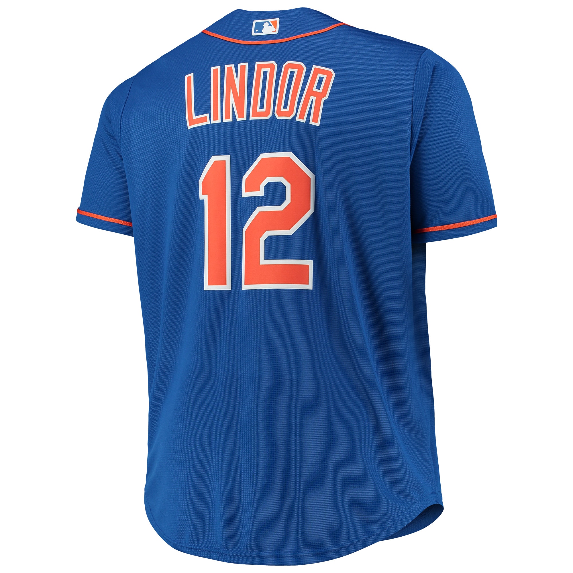 Francisco Lindor New York Mets Big & Tall Replica Player Jersey - Royal - PersonalJerseys