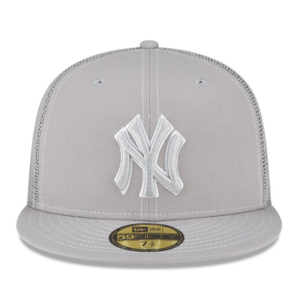 New York Yankees New Era 2023 On-Field Batting Practice 59FIFTY Fitted Hat - Gray - PersonalJerseys
