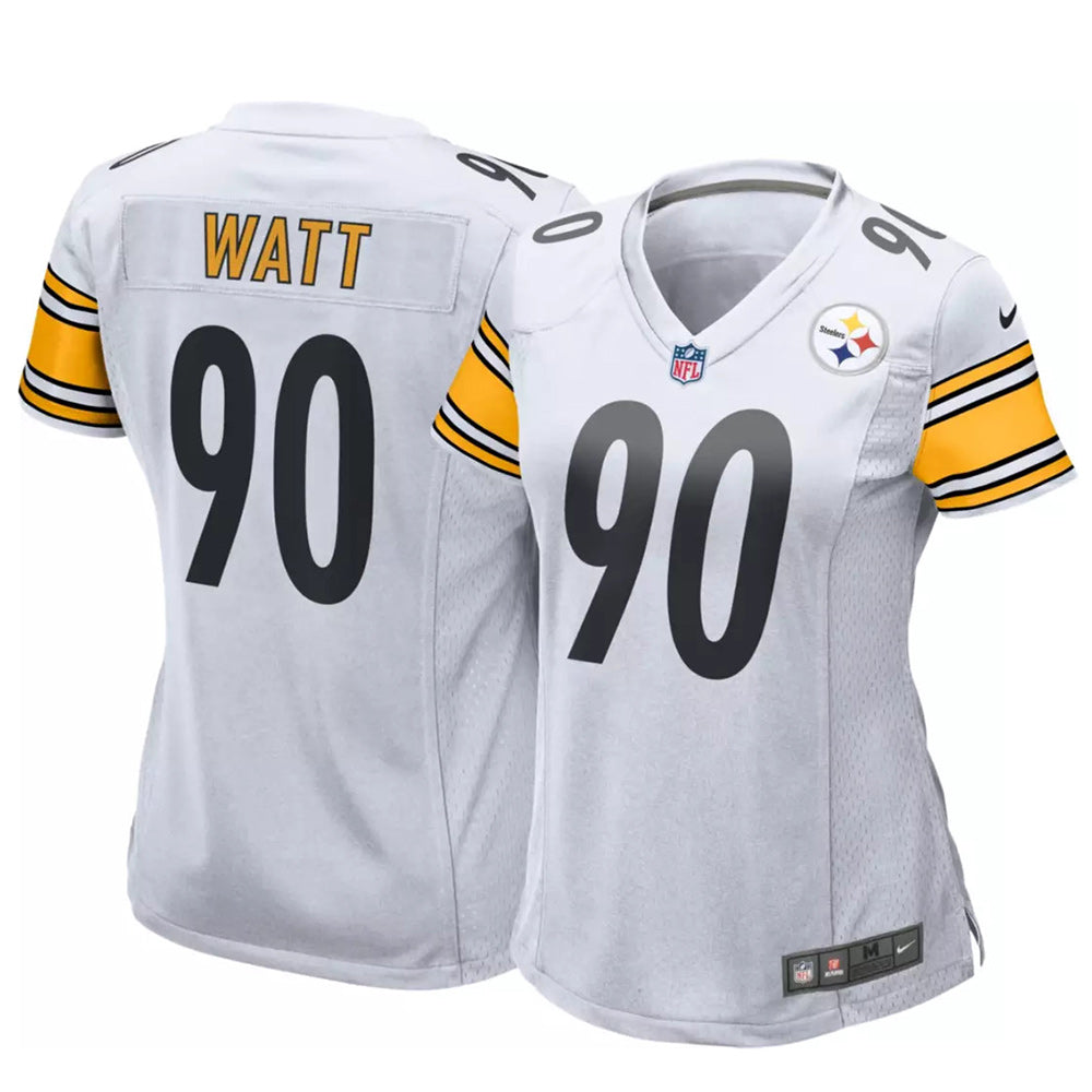 Womens Pittsburgh Steelers TJ Watt Game Vapor Jersey White - PersonalJerseys