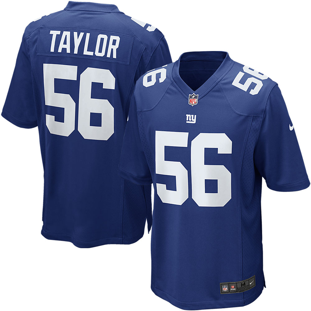 New York Giants Lawrence Taylor Royal Blue Retired Player Game Jersey for Youth Women Men - Friend Lounge Store - Shop for All Things Jerseys Sports - PersonalJerseys