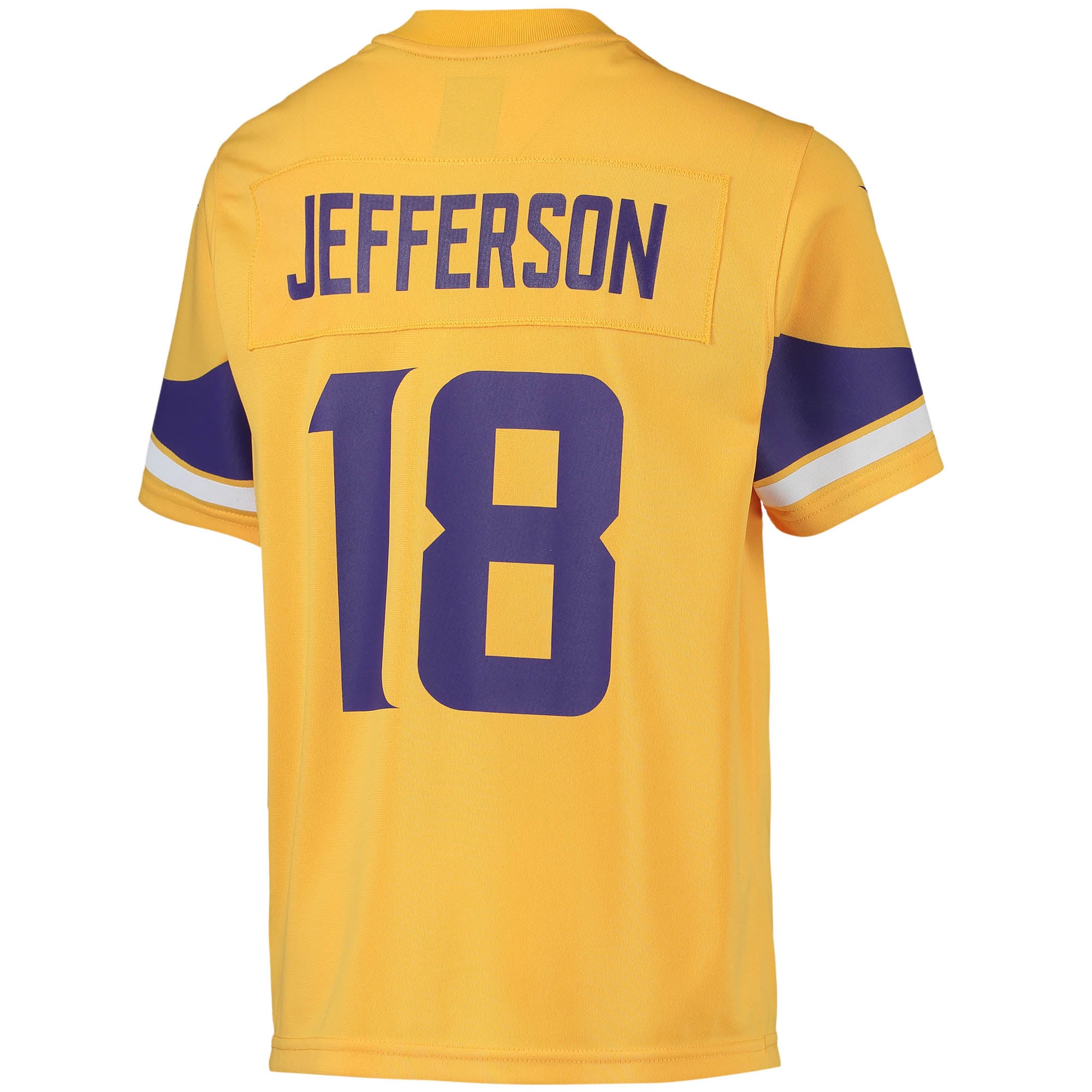 Justin Jefferson Minnesota Vikings Nike Youth Inverted Team Game Jersey - Gold - PersonalJerseys