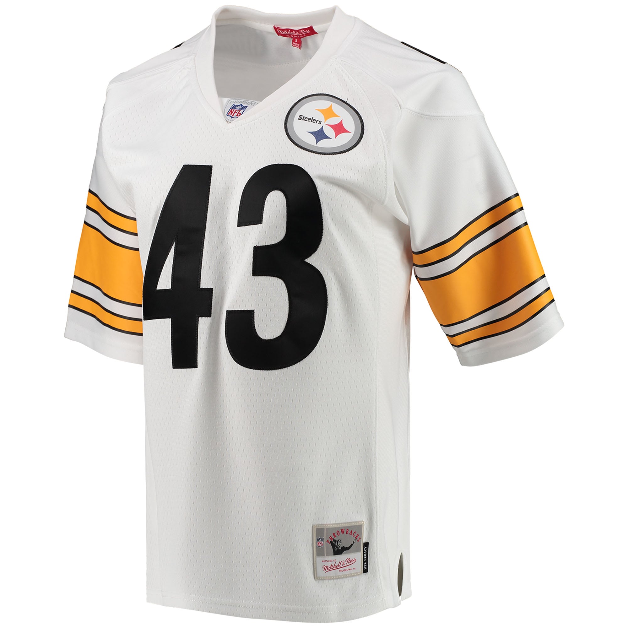 Troy Polamalu Pittsburgh Steelers Mitchell & Ness Women's 2005 Legacy Replica Team Jersey - White - PersonalJerseys