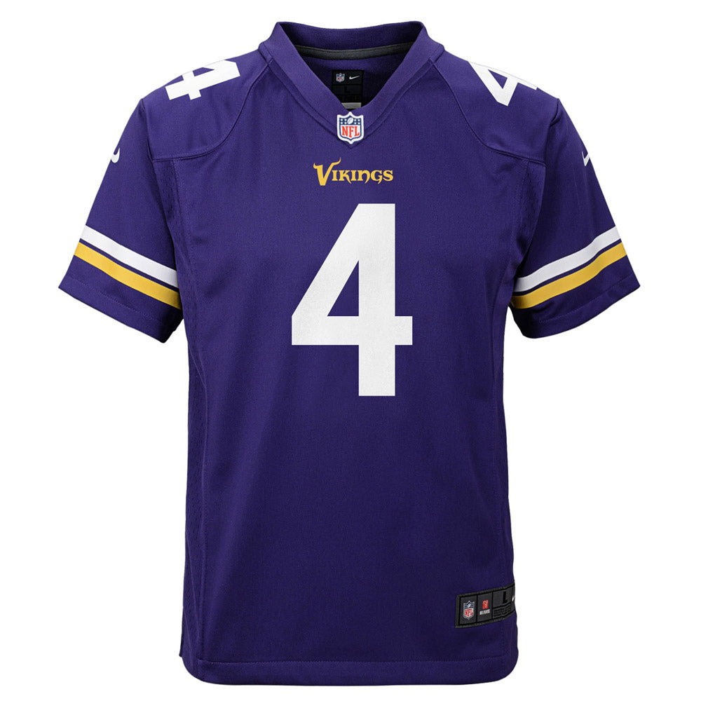 Youth Minnesota Vikings Dalvin Cook Team Game Jersey Purple - PersonalJerseys