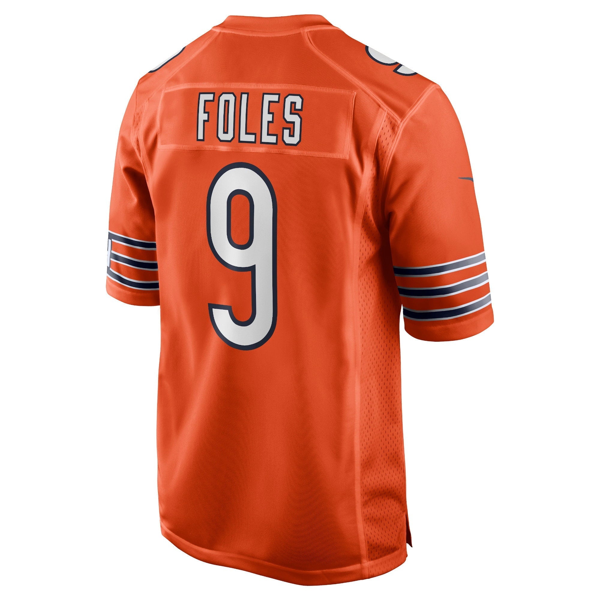Men's Nike Nick Foles Orange Chicago Bears Game Jersey - PersonalJerseys