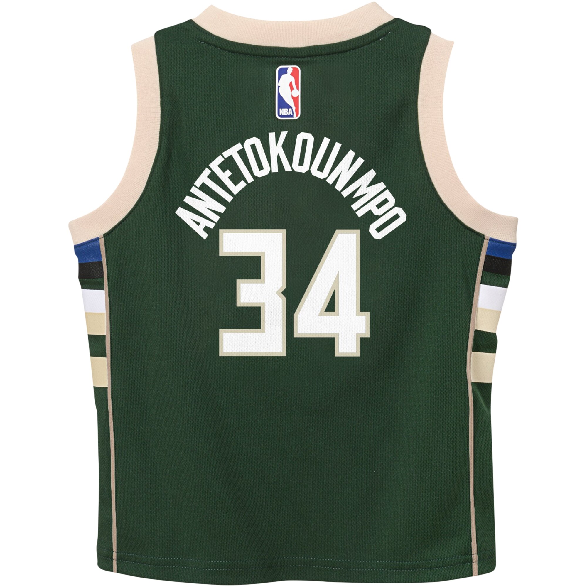 Giannis Antetokounmpo Milwaukee Bucks Nike Preschool Swingman Player Jersey - Icon Edition - Hunter Green - PersonalJerseys