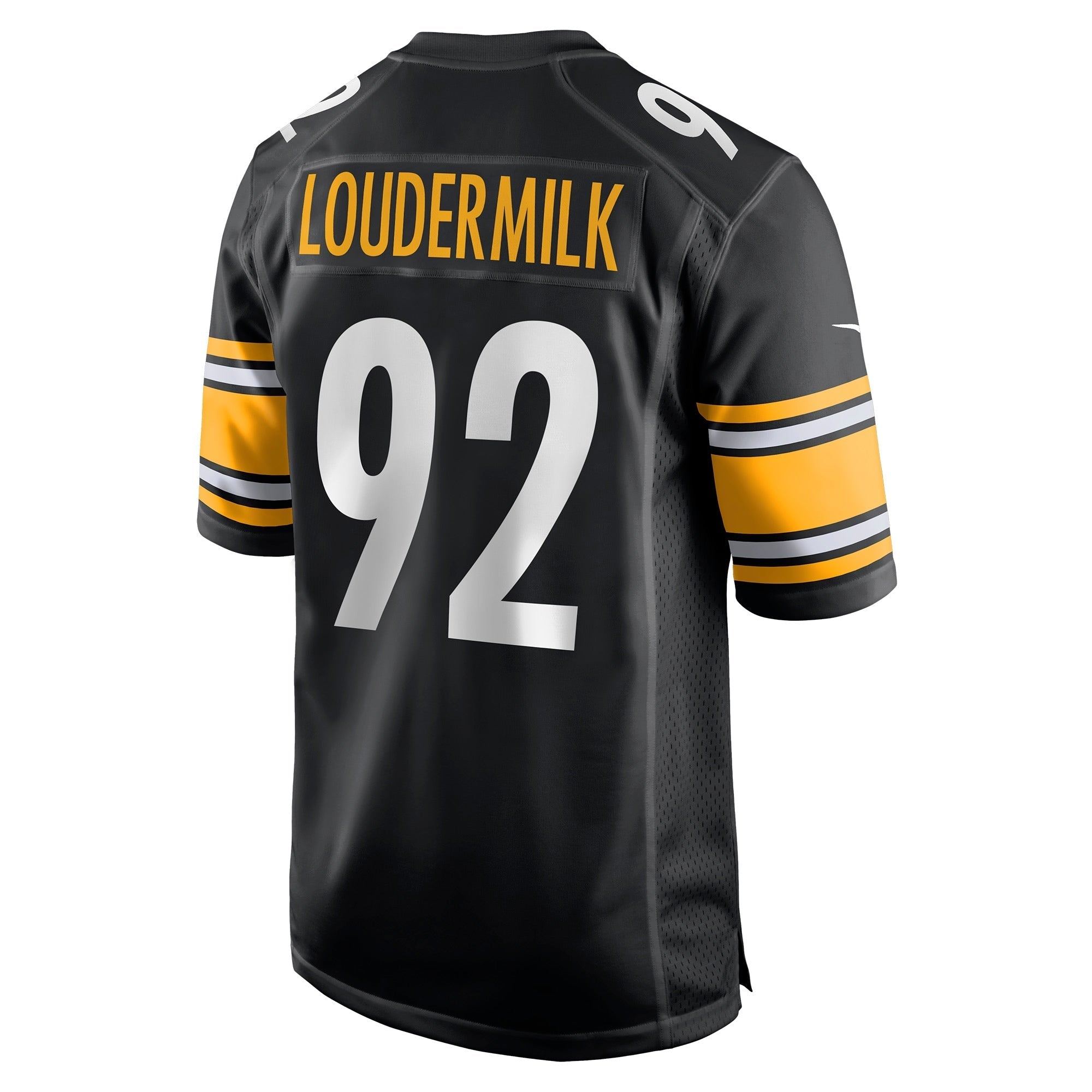 Men's Nike Isaiahh Loudermilk Black Pittsburgh Steelers Game Jersey - PersonalJerseys