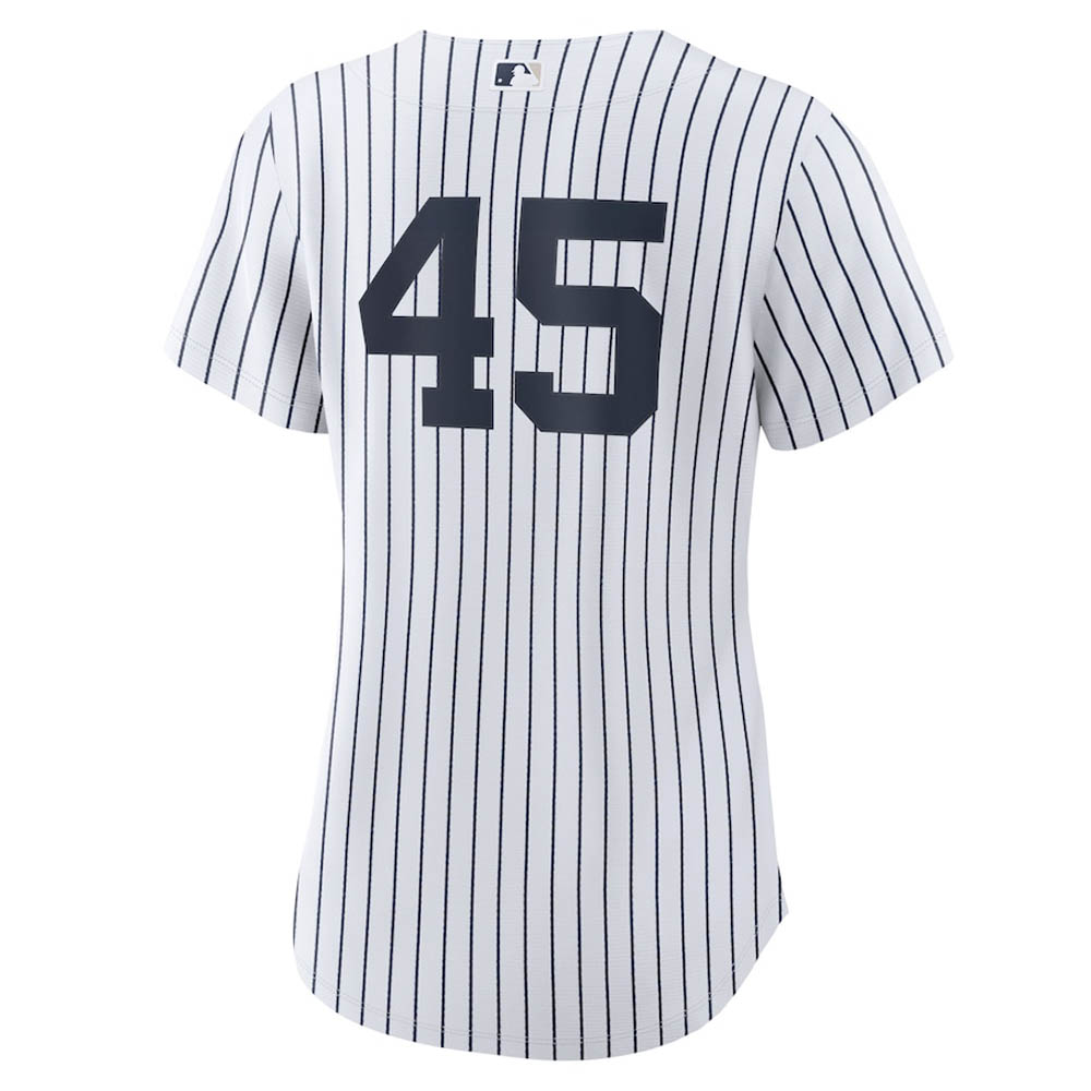 Women's New York Yankees Gerrit Cole Cool Base Replica Home Jersey - White - PersonalJerseys