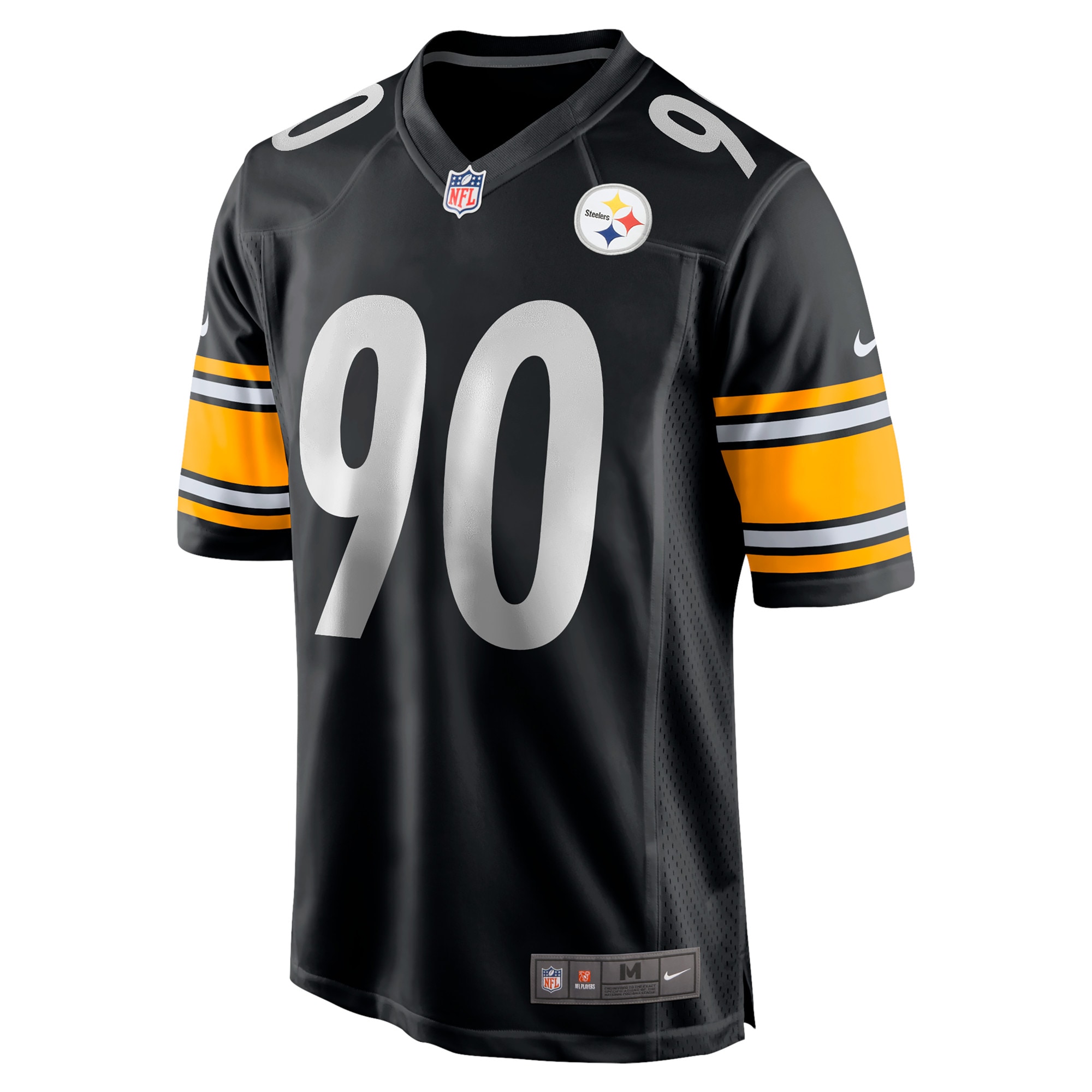 T.J. Watt Pittsburgh Steelers Nike Game Team Jersey - Black - PersonalJerseys