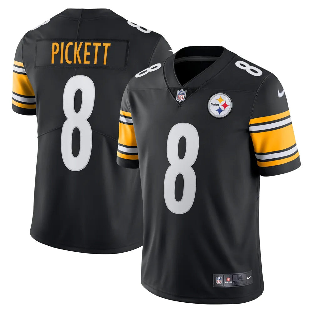 Youth Pittsburgh Steelers Kenny Pickett Vapor Jersey - Black - PersonalJerseys