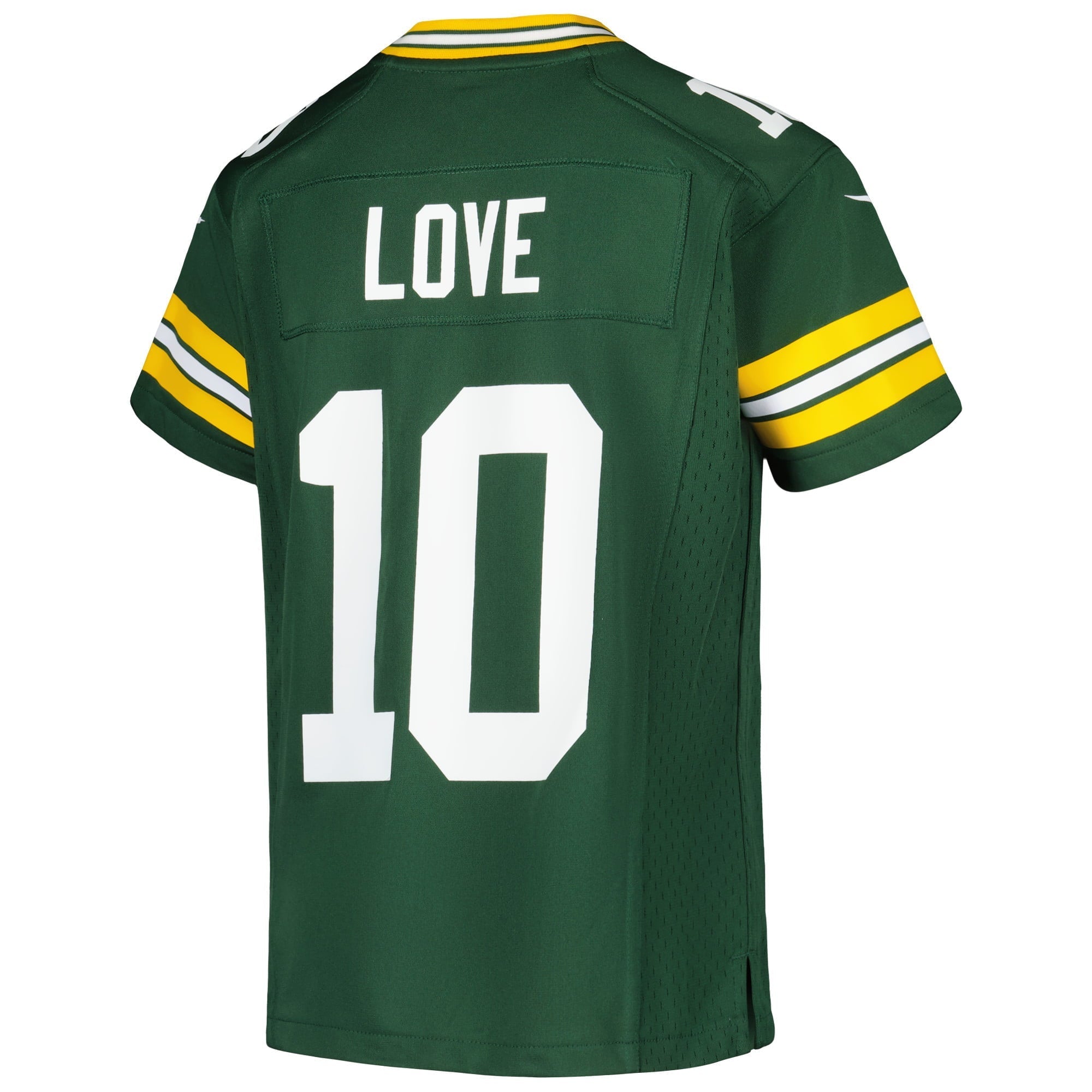 Youth Nike Jordans Love Green Green Bay Packers Game Jersey - PersonalJerseys