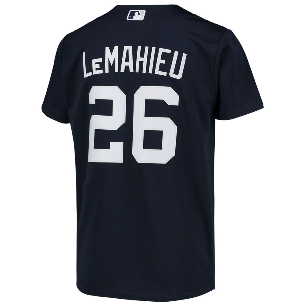 Youth New York Yankees DJ LeMahieu Alternate Player Jersey - Navy - PersonalJerseys
