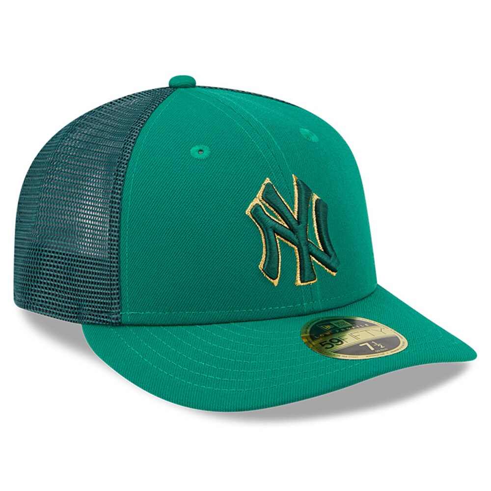 New York Yankees New Era 2023 St. Patrick's Day Low Profile 59FIFTY Fitted Hat - Kelly Green - PersonalJerseys