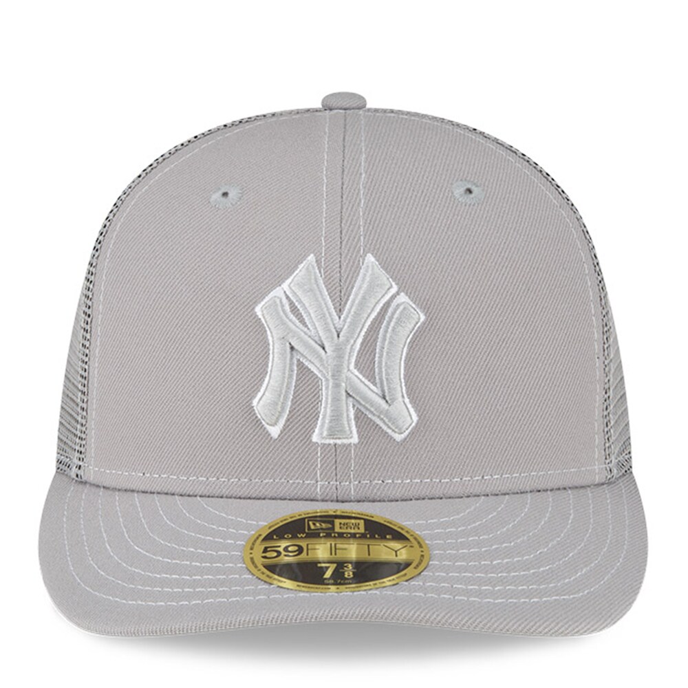 New York Yankees New Era 2023 On-Field Batting Practice Low Profile 59FIFTY Fitted Hat - Gray - PersonalJerseys