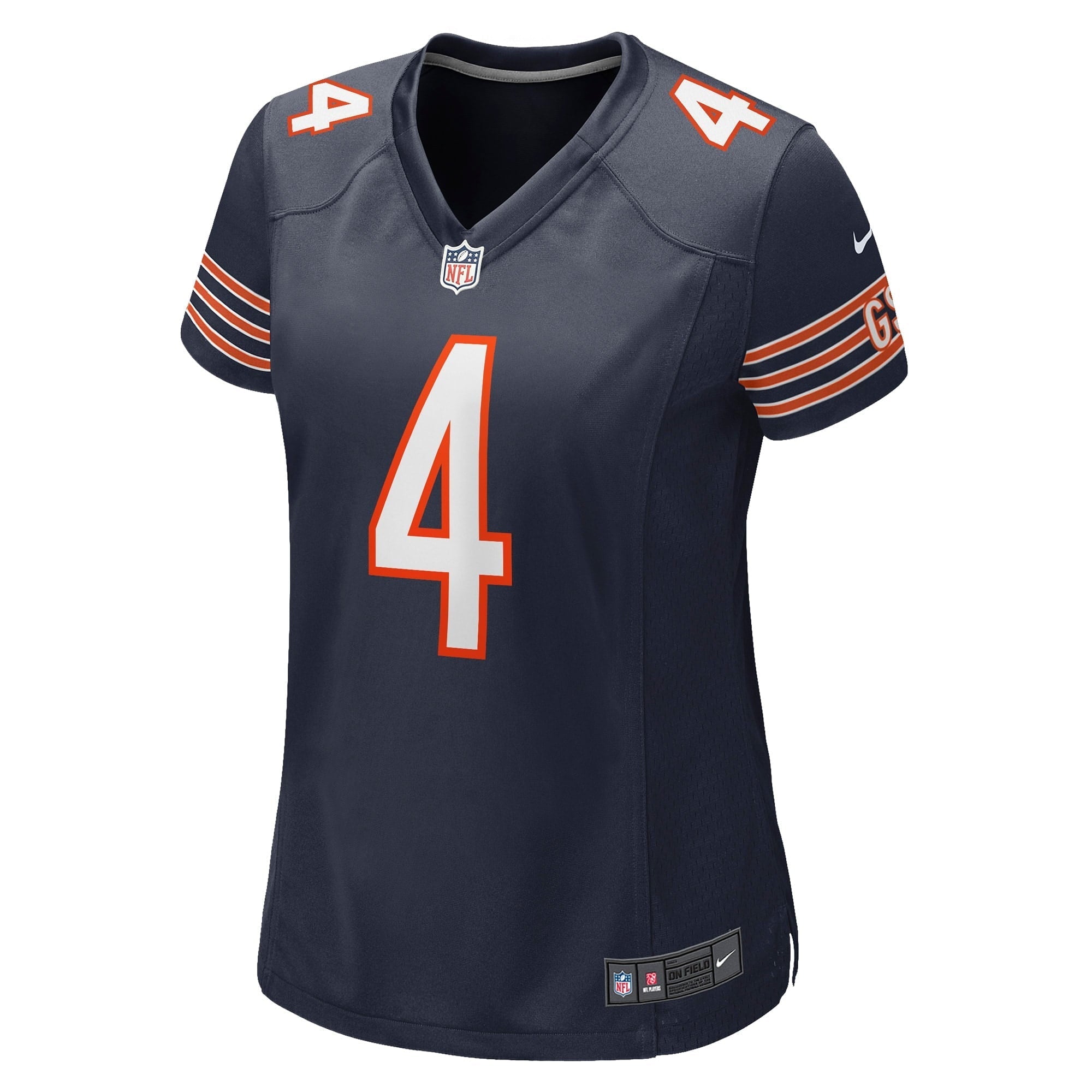 Women's Nike Eddie Jackson Navy Chicago Bears Game Player Jersey - PersonalJerseys