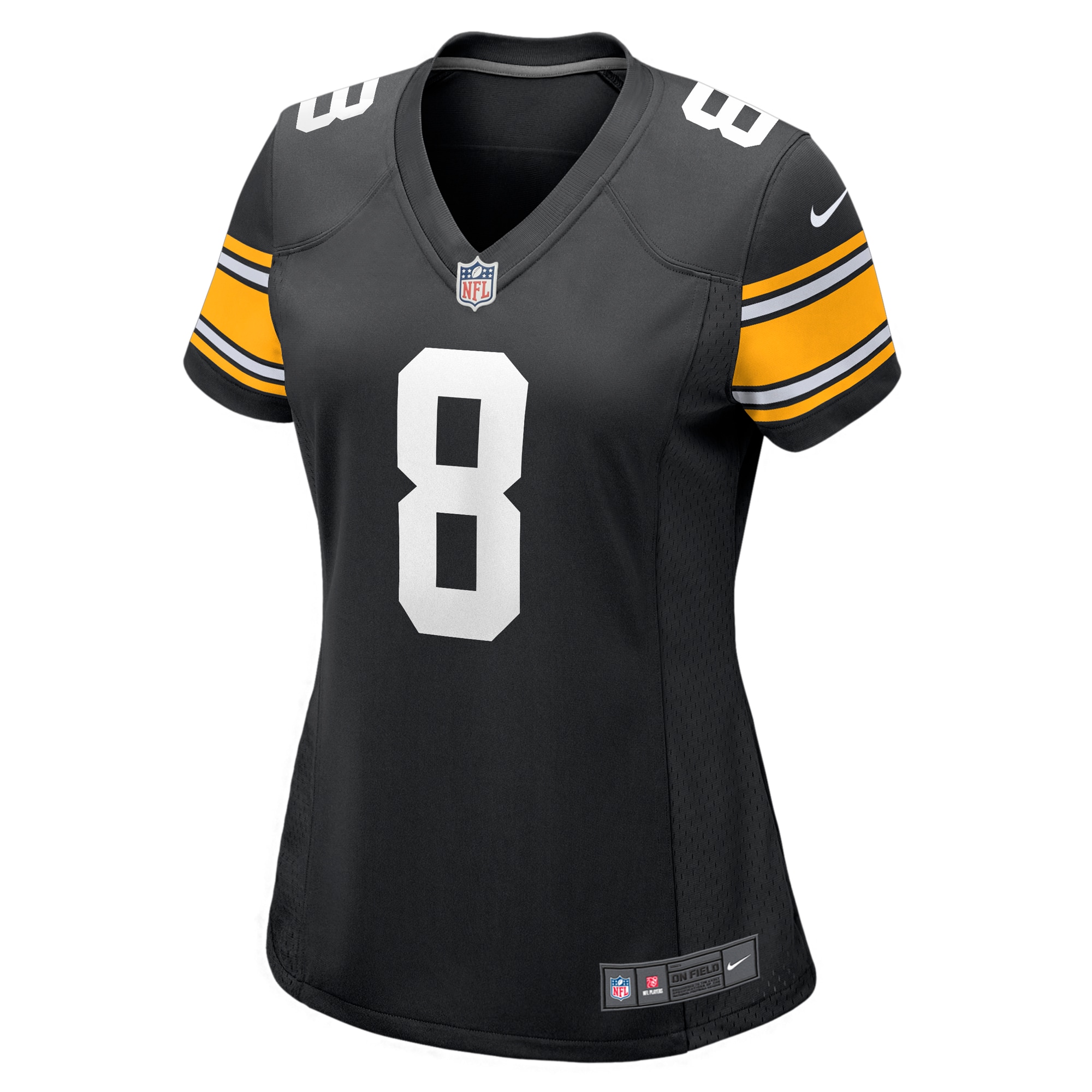 Kenny Pickett Pittsburgh Steelers Nike Women's Alternate Game Jersey - Black - PersonalJerseys