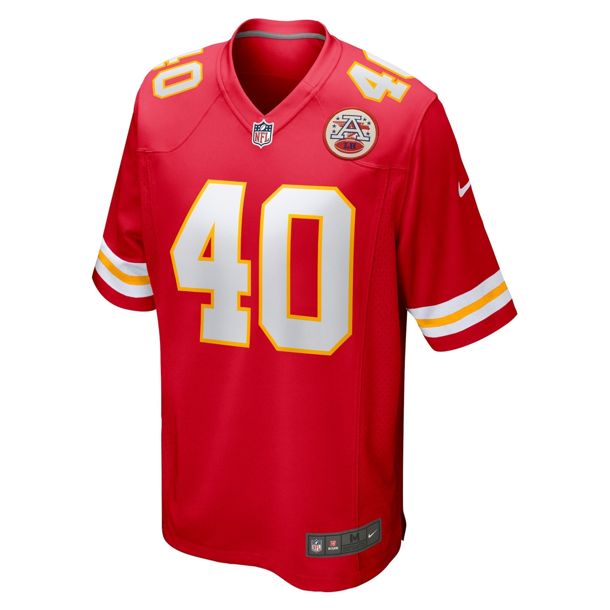Men's Nike Kendall Blanton Red Kansas City Chiefs Home Game Player Jersey - PersonalJerseys