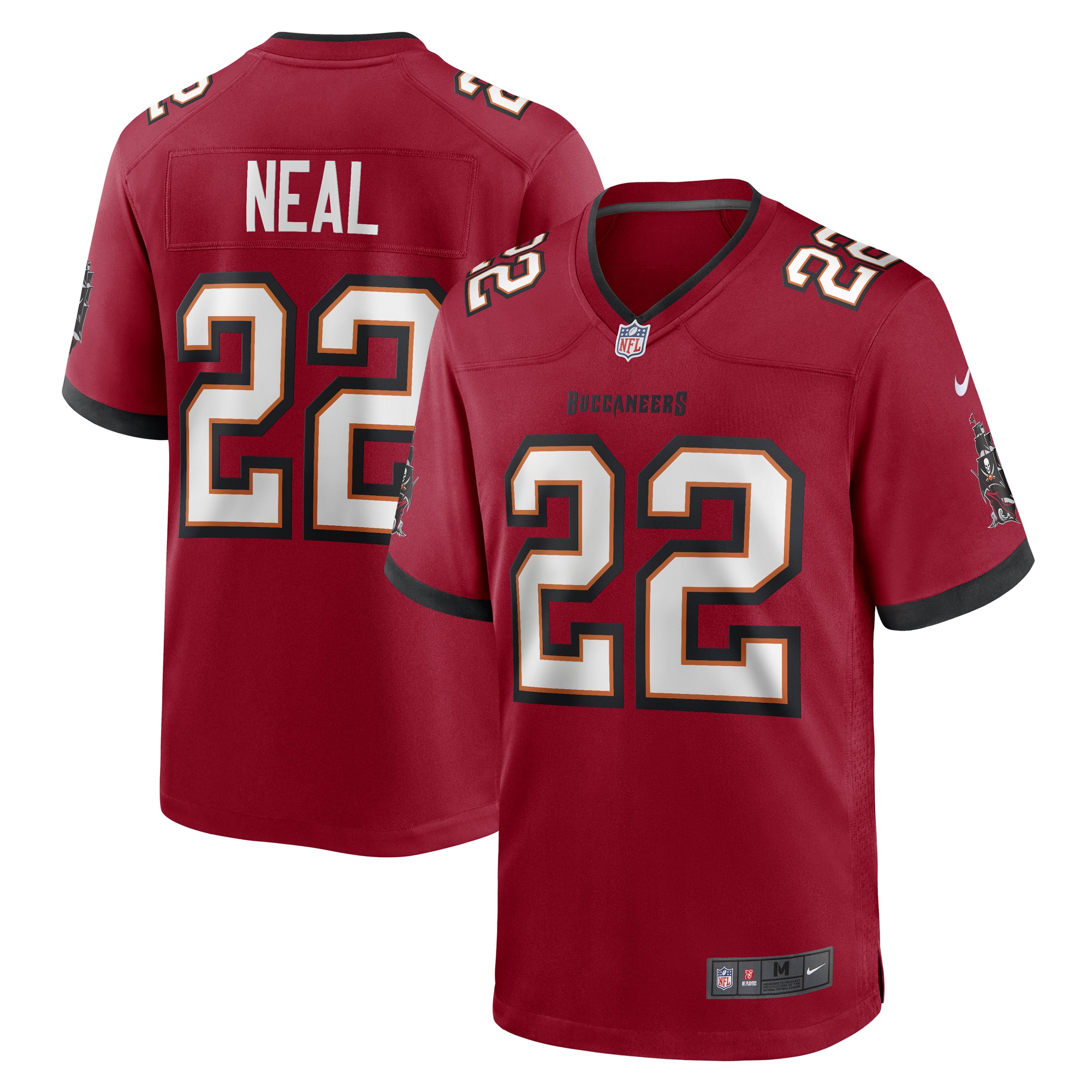 Tampa Bay Buccaneers Keanu Neal Red Game Player Jersey for Youth Women Men - Friend Lounge Store - Shop for All Things Jerseys Sports - PersonalJerseys