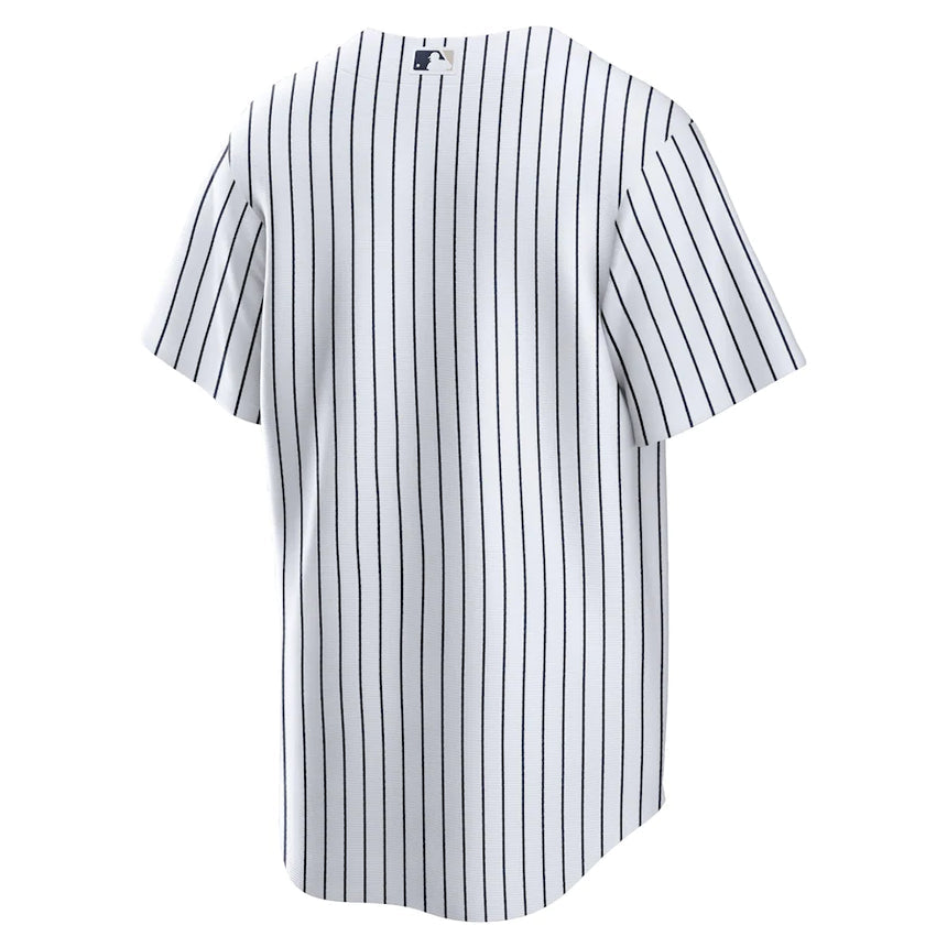 Men's New York Yankees White Home Replica Blank Team Jersey - PersonalJerseys