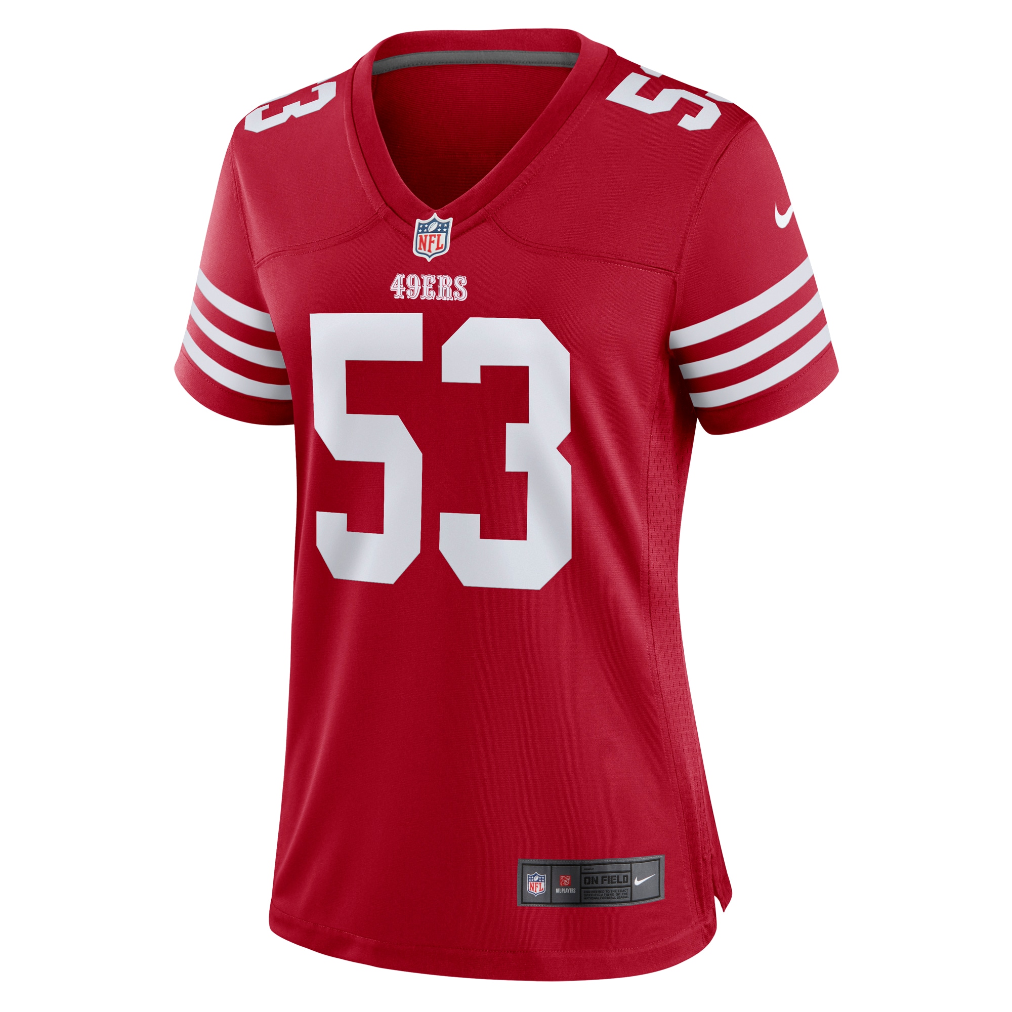 San Francisco 49ers Dee Winters Scarlet Team Game Jersey for Youth Women Men - Friend Lounge Store - Shop for All Things Jerseys Sports - PersonalJerseys