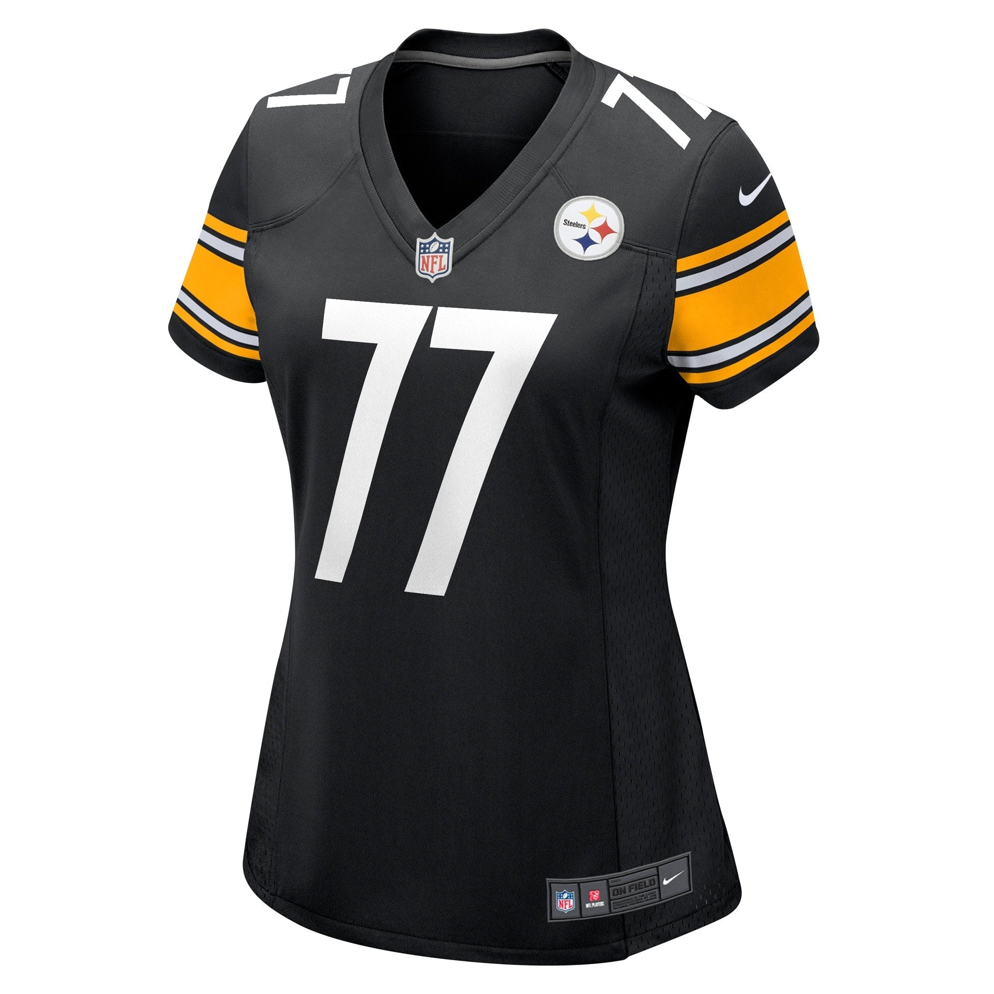 Women's Nike Jesse Davis Black Pittsburgh Steelers Game Player Jersey - PersonalJerseys