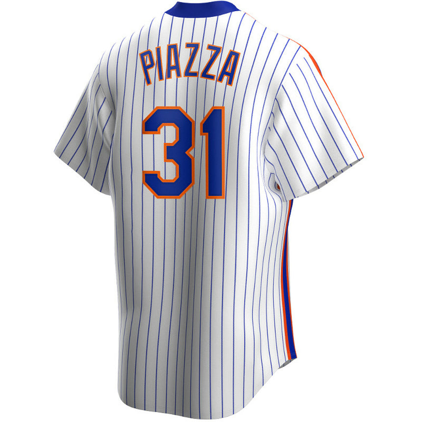 Men's Mike Piazza New York Mets Cooperstown Collection Royal Pinstripe Replica Jersey - PersonalJerseys
