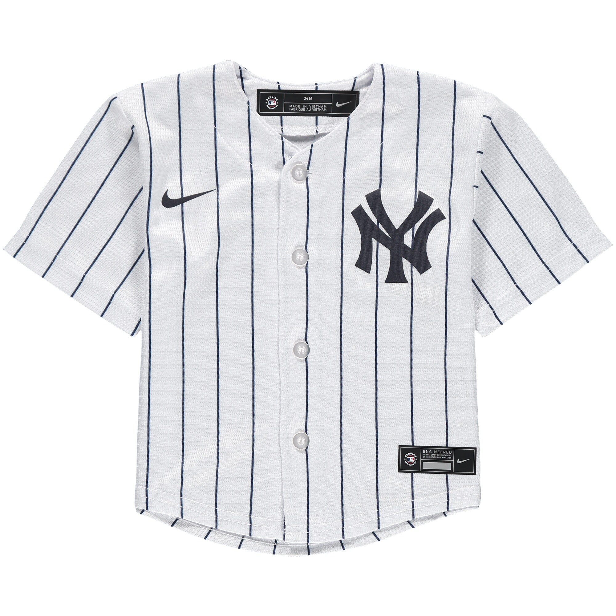 New York Yankees Nike Infant Home Replica Team Jersey - White - PersonalJerseys